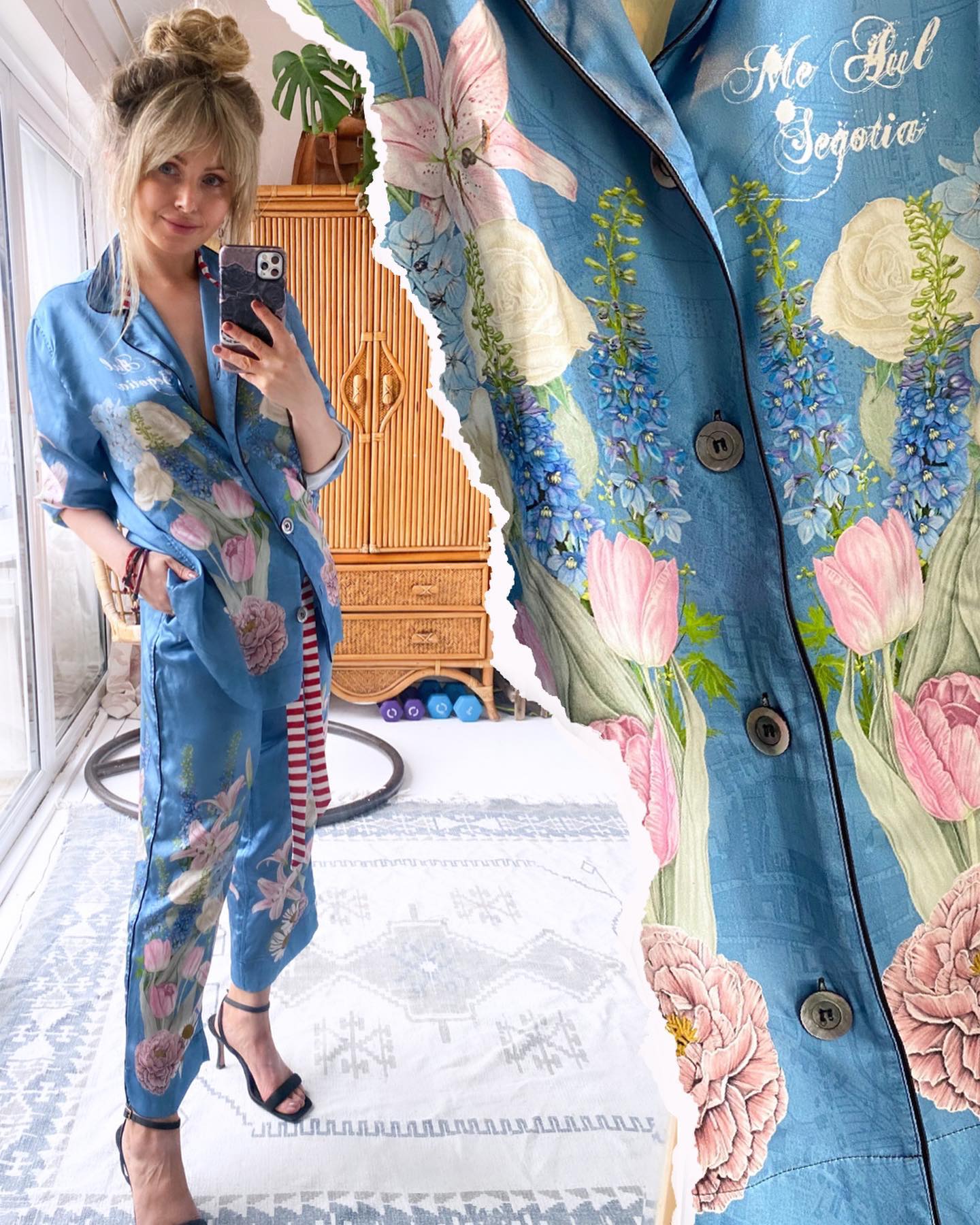 Cheers for all the love on this aul rig-out ye beauts. I’ll never get over the fact that every year I try to turn yis into goths & punks & every year yis love the flowers & lovely colours 😂 How am I gonna raise a gothic army like that?? I realised I haven’t even shared the full story of ‘Me Aul Flower’ with yis. I will do that this week. I’ll be in @officialbrownthomas Create tomorrow, in the dedicated showroom on the 3rd floor of the store. If ye want me to check stock or if ye want to place an order over the phone ping me a message or if you want to pop in I’ll be about.