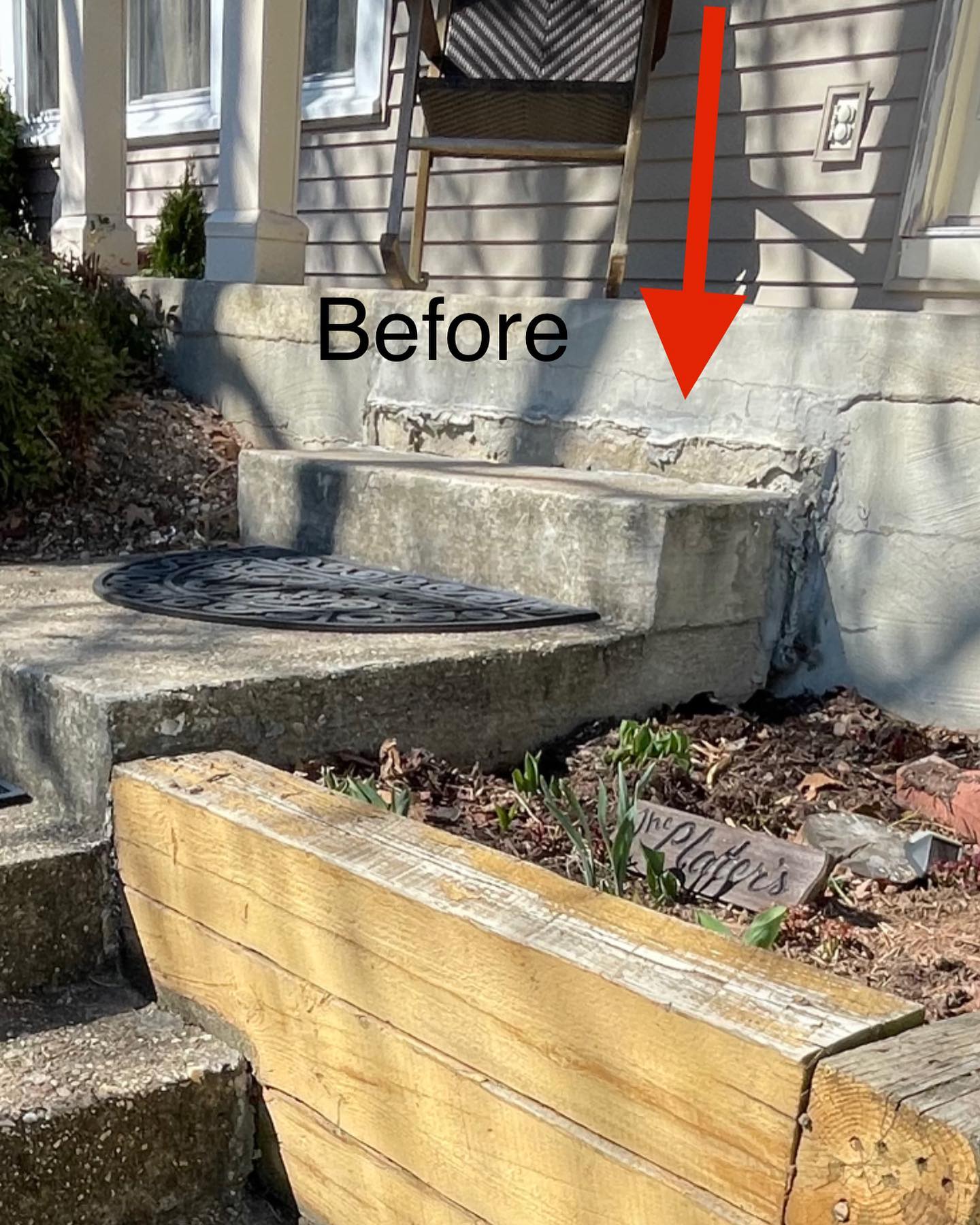 4” Staircase Lift transformation.
Our customer in Silver Spring, MD is near retirement and is selling his home soon. The customer needed to repair the concrete staircase that that settled 4” before listing his home on the market. The settlement made the front step incredibly difficult to use since it was 12” tall.
Utilizing Polyurethane Foam Injection- E&F raised the concrete staircase 4” back to its original position! The project took (4) hours to complete and the staircase was immediately ready for use, minimizing any disruption or extended down time.
The customer saved over $ 2,000 by raising and leveling the concrete instead of demo and replacement. No need for heavy machinery or the process of tearing it out and replacing it when E&F can simply raise and level the existing concrete.
Don’t Replace It, Raise It!
Free estimates: Call (410) 552-1461.