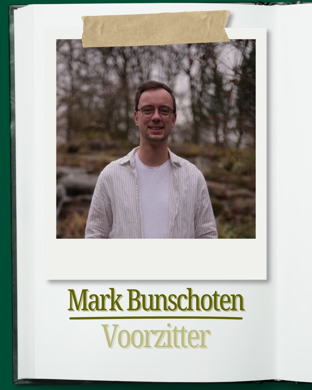 Aankomende tijd gaan wij de Stickstof commissie aan jullie voorstellen, dus hou de socials in de gaten!
We beginnen met onze fantastische voorzitter Mark🤩 swipe om meer over hem te weten te komen!