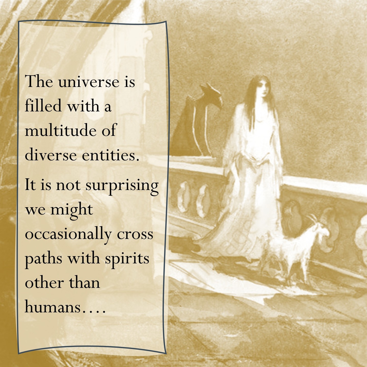 The universe is filled with a multitude of diverse entities.
It is not surprising we might occasionally cross paths with spirits other than humans.
Learn how to distinguish between them based on centuries of accumulated knowledge and observation in our newly released book 'Unquiet Voices: the Magical Art of Laying Ghosts.
www.llewelyn.com
#paranormalbooks#occultbooksa#supernatural#witchesofinsta