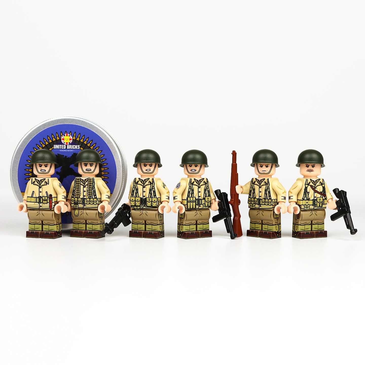 🔥 NEW WW2 U.S. Army Release - Pre-order NOW at United Bricks! 🔥
Pre-order our ALL NEW U.S. Army Machine Gun Team Tin AND our NEW WW2 U.S. Army Rifleman, BAR Gunner, Squad Leader & Platoon Leader Minifigures - individually or in the 'WW2 U.S. Army Collection'
www.unitedbricks.com/new-products
📦 Orders containing products from our WW2 U.S. Army Release will ship from 3rd April 2026 onward.
-
#UnitedBricks #WW2Minifigure #WW2US #WW2American #WW2USArmy #CustomPrinted #MilitaryMinifigures #BrickArms #FridayRelease #MinifigCollector #LEGOCommunity #FridayDrop