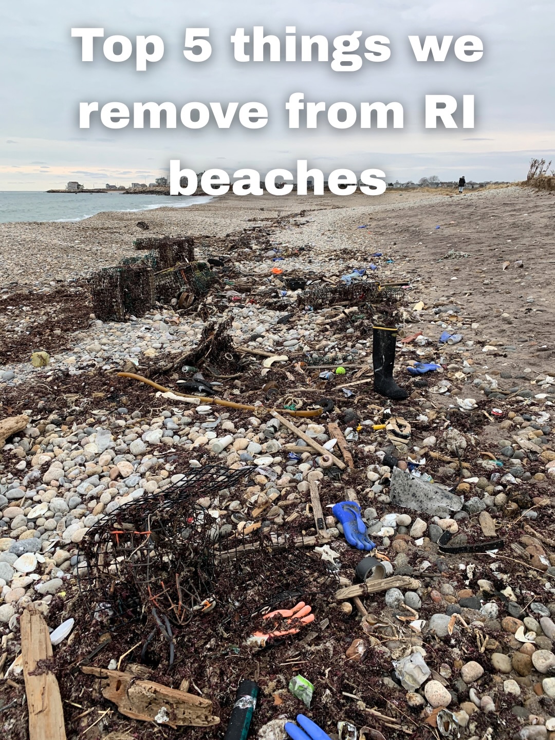 After our last post, many people asked what we find most…
Here’s the breakdown from our cleanups.
This is what we’re dealing with every time we hit the beach
Join us this spring 🌊