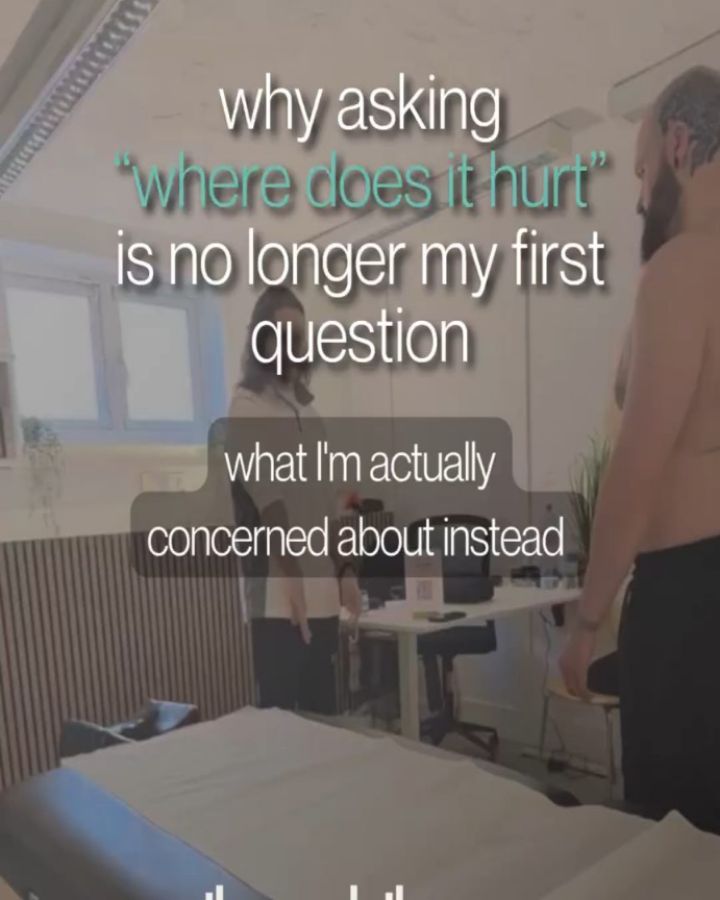 Of course I want to know where your pain is.
But that's rarely where the conversation ends.
Here's something that changes how most people think about their body...
Pain doesn't always show up where it starts. Your body is one connected system, not a collection of separate parts. Nerves, fascia, joints and muscles all communicate with each other constantly.
When something is overloaded or restricted in one area, the signal doesn't always stay local. It travels.
Your tight neck might be coming from your thoracic spine. Your sore knee might be a hip that isn't loading properly. Your low back might be connected to how you're breathing. The area that hurts is often compensating for something happening elsewhere.
Treat only the symptom and you're turning off the smoke alarm without checking for the fire.
But it's not just about structure.
Your experience of pain, how intense it feels, how quickly it flares, how long it lingers, is shaped by things happening well outside the muscle.
Poor sleep turns the volume up on pain that was already there. Stress keeps your system on high alert, making everything feel more intense. A heavy week at work can make an old injury flare that had been quiet for months.
Your body doesn't separate your physical load from your mental load. Neither do I.
So when someone comes in, the questions I actually want to understand are: when did it start, what were you carrying around that time, what makes it worse, how are you sleeping, how's your stress?
Because all of that shapes how your body feels and more importantly, how it heals.
Pain is the end of a story. I'm trying to understand the whole thing.
If this resonates, link in bio to book a first session.
And drop a comment below: what's the question nobody has ever asked you about your pain? đ
