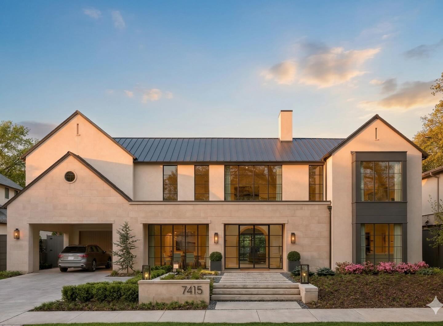 Our latest modern transitional home—clean lines, warm materials, and timeless proportions.