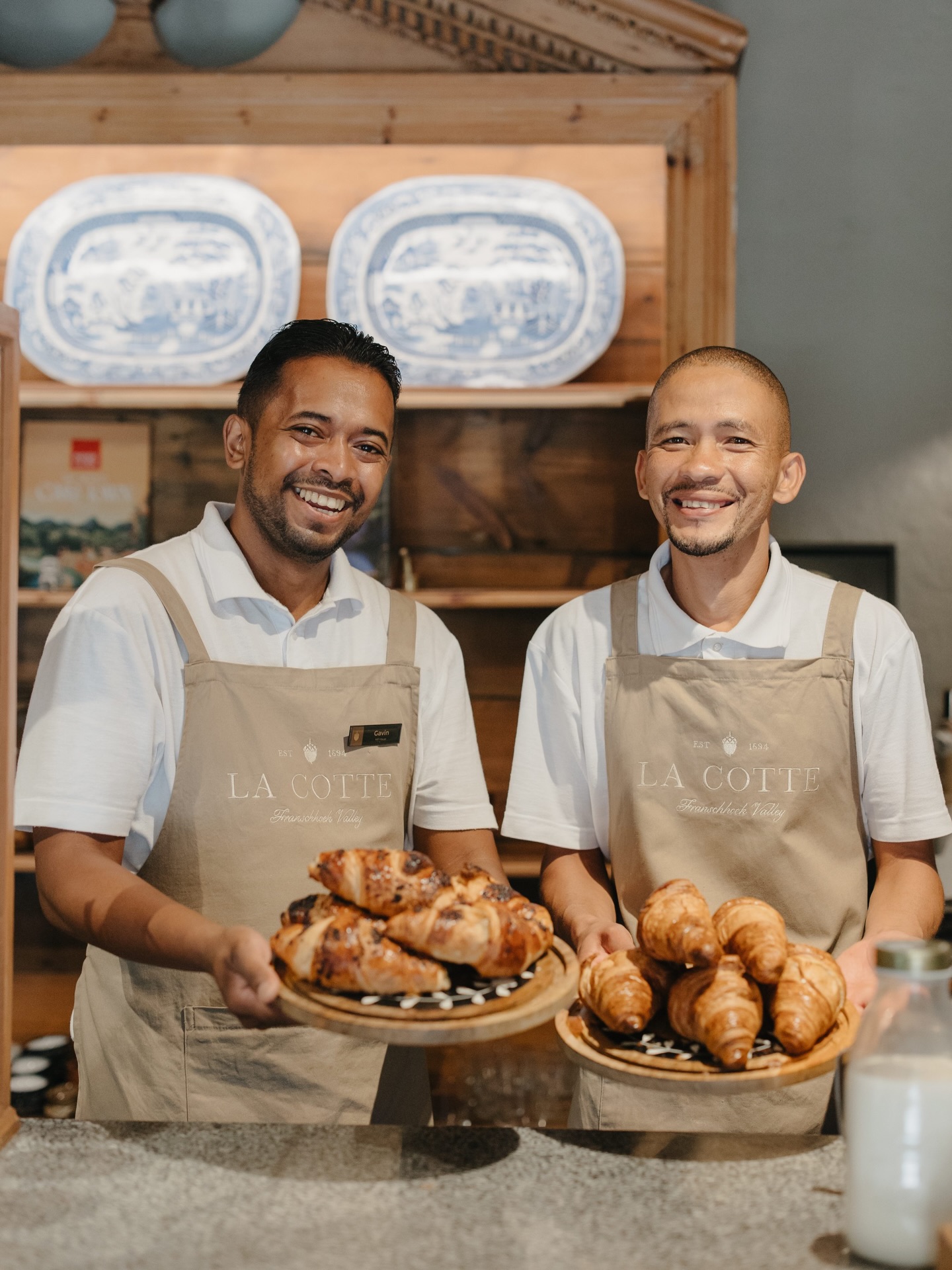 Some of the friendly faces behind La Cotte Farm.
It’s never just the accommodation, the views or the history that make this place special – it’s the people. From warm welcomes at check-in to quiet moments of care you never even see, our team is at the heart of everything that makes La Cotte feel like home.
Grateful for these incredible humans and all the hard work, heart and hospitality they pour into every stay.
.
.
.
#lacotte #lacottefarm
#franschhoek #franschhoeklife
