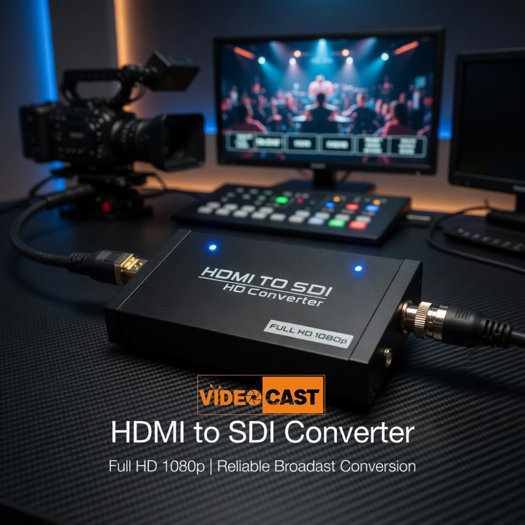 Upgrade your production game with the VIDEOCAST HDMI to SDI Converter 🎥🔥
Seamless Full HD 1080p conversion with reliable broadcast performance — perfect for live streaming, studios & events.
📞 Get yours now before price hike: 9210025777
#LiveStreaming #BroadcastGear #VideoProduction #ContentCreators #avtech