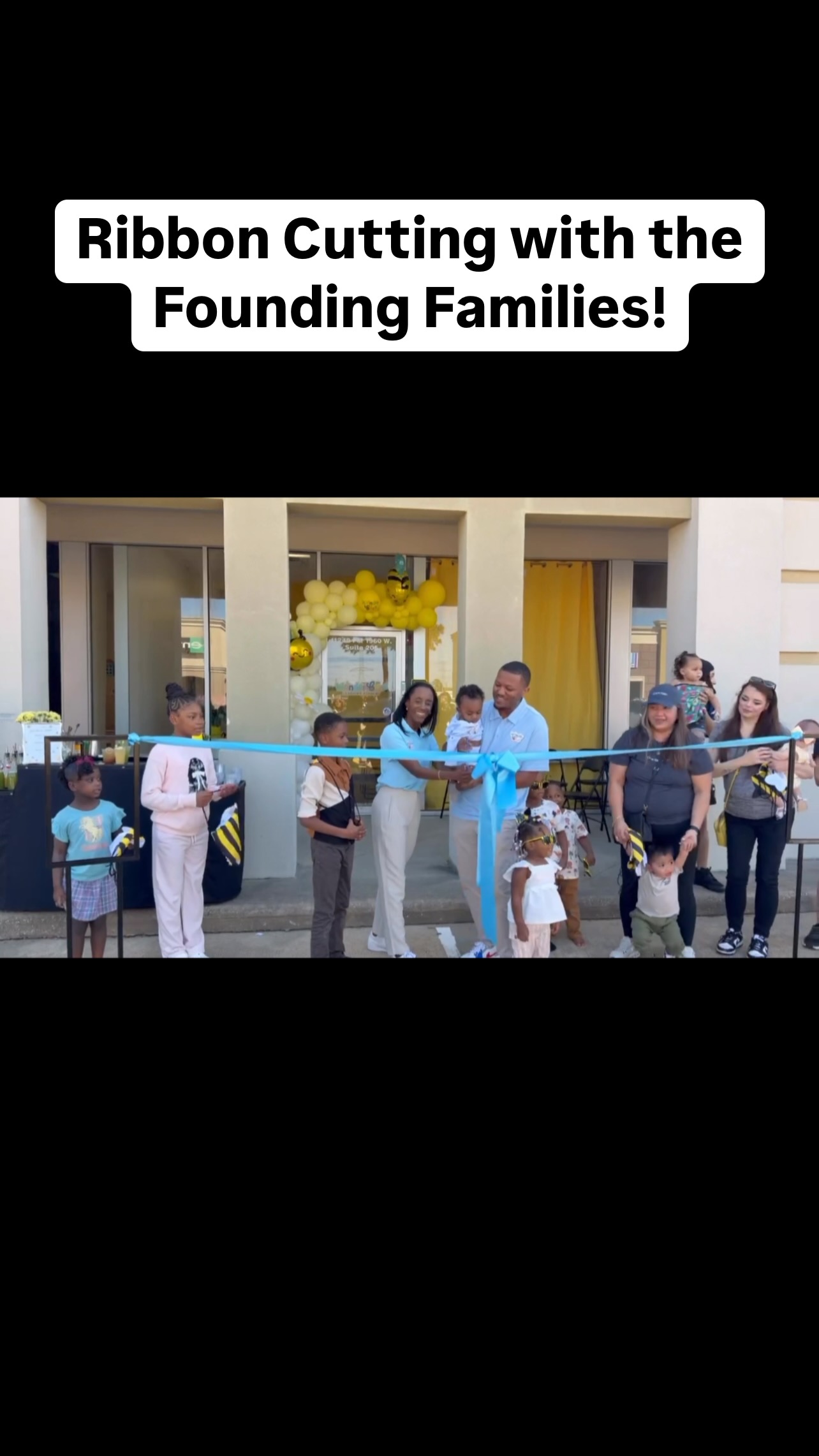 ✨ Officially OPEN! Today we cut the ribbon surrounded by our amazing Founding Families the ones who believed in this dream from the very beginning.
🐝 WonderBees is ready to welcome new little learners into our hive.
Book a Tour today! Come see the magic for yourself.
#RibbonCutting #FoundingFamilies #WonderBeesLearningAcademy #NowOpen #HoustonMoms #HoustonKids #EarlyLearningCenter #ChildcareHouston #GrandOpeningVibes #SmallBusinessHouston #CommunityStrong