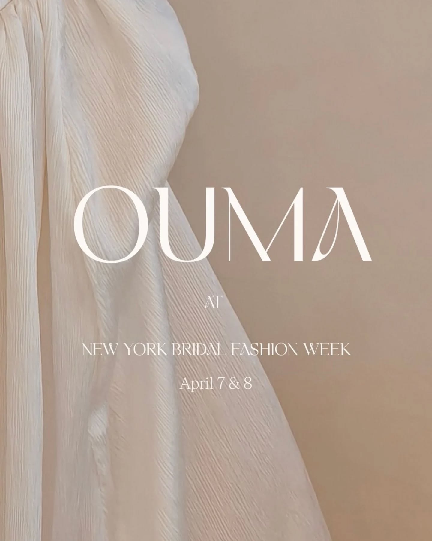 New York, we’re coming 🤍
Join us this April 7–8 for New York Bridal Week as we unveil our latest OUMA collection.
An intimate look at our newest designs—where craftsmanship, emotion, and modern femininity meet.
Appointments are now open for:
• Press Preview
• Stockist / Buyer appointments
We’d love to connect—please reach out to reserve your time with us.
#OUMABridal #NewYorkBridalWeek #NYBW #ModernBride #WeddingDressDesigner