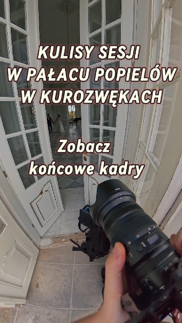 Przepiękny pałac i kulisy sesji z Natalią i Krystianem, których serdecznie pozdrawiam 😁📸😇. #fotografjarosław #fotografpodkarpacie #fotografprzemyśl #fotografprzeworsk #pałac