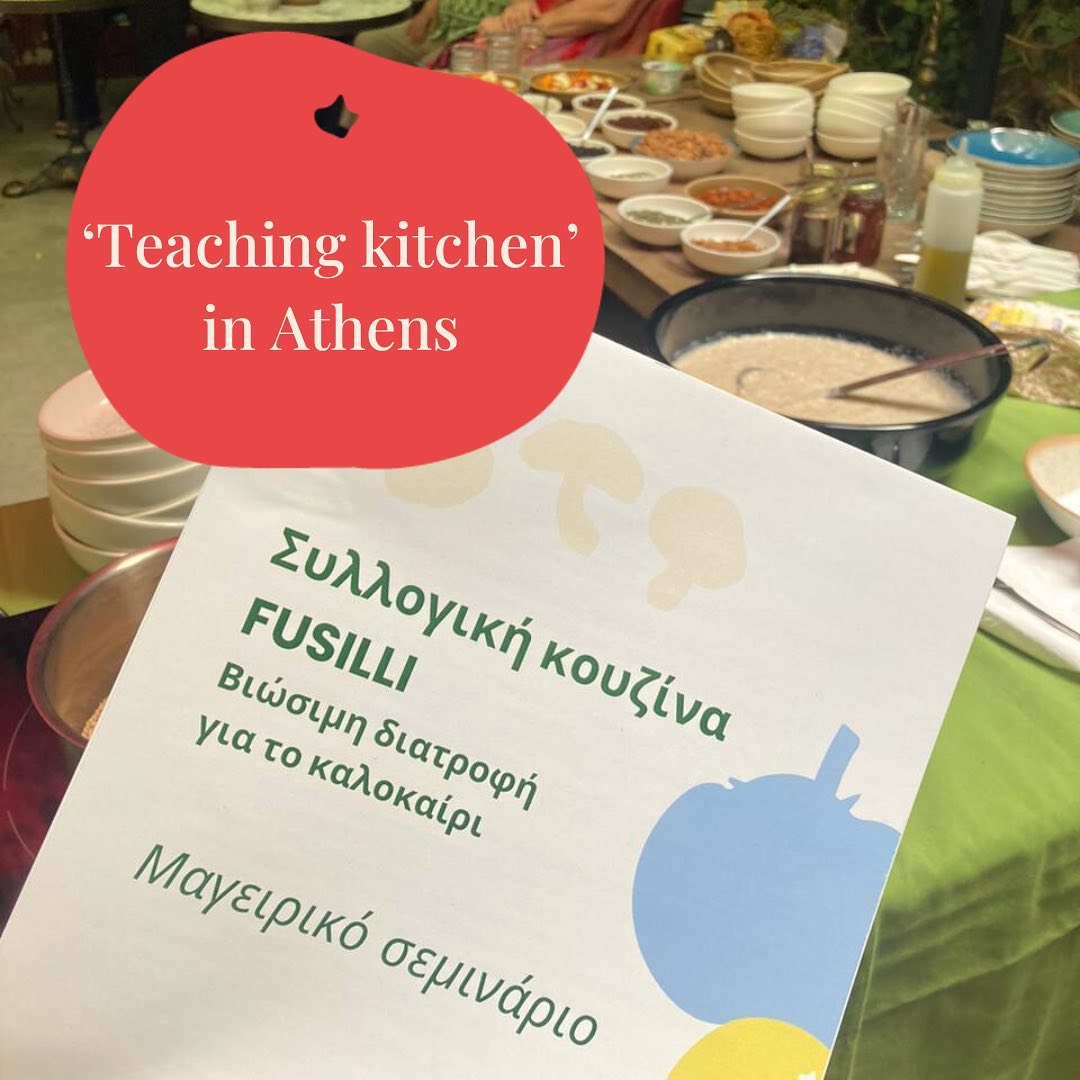 On June 10, 2024, the Athens FUSILLI Project team launched a new initiative to promote #sustainablediets through a culinary workshop using #local and #organic products. This initiative, of Department of Preventive Medicine Municipal Clinics โYour Health is Our Priorityโ introduced an experimental workshop connecting healthy diets with the cooking and tasting of meals. Participants engaged in preparing and enjoying these meals under the guidance of two chefs, who provided practical tools for leading sustainable and healthy diets and managing weight.
๐ก The workshop was facilitated by our co-founder and integrative nutritionist @eirinitsirimokou. It combined interactive activities, focusing on how to prepare #nutrientdense, tasty, and refreshing food suitable for the hot summer season.
Additionally, ๐ข๐ญ ๐ฉ๐ซ๐จ๐ฏ๐ข๐๐๐ ๐ข๐ง๐ฌ๐ข๐ ๐ก๐ญ๐ฌ ๐ข๐ง๐ญ๐จ #๐ฌ๐ฎ๐ฌ๐ญ๐๐ข๐ง๐๐๐ฅ๐ ๐๐ง๐ #๐ฉ๐ฅ๐๐ง๐๐ญ๐๐ซ๐ฒ ๐๐ข๐๐ญ๐ฌ, ๐ญ๐ก๐ #๐จ๐ง๐๐ก๐๐๐ฅ๐ญ๐ก ๐๐ฉ๐ฉ๐ซ๐จ๐๐๐ก, ๐๐ง๐ ๐ญ๐ก๐ ๐ฌ๐จ๐๐ข๐๐ฅ, ๐ฉ๐จ๐ฅ๐ข๐ญ๐ข๐๐๐ฅ, ๐๐ง๐ ๐๐๐จ๐ง๐จ๐ฆ๐ข๐ ๐๐๐๐ญ๐จ๐ซ๐ฌ ๐๐๐๐๐๐ญ๐ข๐ง๐ ๐ง๐ฎ๐ญ๐ซ๐ข๐ญ๐ข๐จ๐ง, ๐๐ฆ๐ฉ๐ก๐๐ฌ๐ข๐ณ๐ข๐ง๐ ๐ญ๐ก๐ ๐ง๐๐๐ ๐๐จ๐ซ ๐๐จ๐ฅ๐ฅ๐๐๐ญ๐ข๐ฏ๐ ๐๐จ๐ง๐ฌ๐ฎ๐ฆ๐๐ซ ๐๐๐ญ๐ข๐จ๐ง. A particular focus was given to the ๐ข๐ฆ๐ฉ๐๐๐ญ ๐จ๐ ๐๐ข๐๐๐๐ซ๐๐ง๐ญ ๐๐๐ซ๐ฆ๐ข๐ง๐ ๐ฉ๐ซ๐๐๐ญ๐ข๐๐๐ฌ ๐จ๐ง #๐ง๐ฎ๐ญ๐ซ๐ข๐๐ง๐ญ๐๐๐ง๐ฌ๐ข๐ญ๐ฒ ๐๐ง๐ ๐ก๐จ๐ฐ ๐ญ๐ก๐ข๐ฌ ๐ข๐ฌ ๐ซ๐๐๐ฅ๐๐๐ญ๐๐ ๐ข๐ง ๐ญ๐ก๐ ๐ฉ๐ซ๐จ๐๐ฎ๐๐ญ๐ฌ ๐ฉ๐ฎ๐ซ๐๐ก๐๐ฌ๐๐ ๐๐ซ๐จ๐ฆ ๐ฌ๐ญ๐จ๐ซ๐๐ฌ. Participants engaged in exercises to identify seasonal and local fruits and to understand and read product labels better.
The products used in the workshop were certified #organic and locally sourced from #organic shops or #organic farmersโ markets, promoting the principles of sustainable food consumption.
๐จ๐๐๐๐ ๐ญ๐ผ๐บ๐ฐ๐ณ๐ณ๐ฐ ๐ท๐๐๐๐๐๐:
The FUSILLI Project addresses the challenge of ensuring food and nutrition security in urban, peri-urban, and rural environments sustainably. It empowers its 12 Living Labs across Europe to integrate food into citiesโ transformation pathways, aiming for a healthy, sustainable, secure, and inclusive urban future.
#onehealth #nutrientdensity#foodasmedicine #planetarydiet