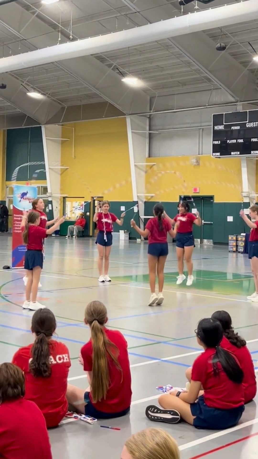 Triangle with ropes brought to you by our performing team!