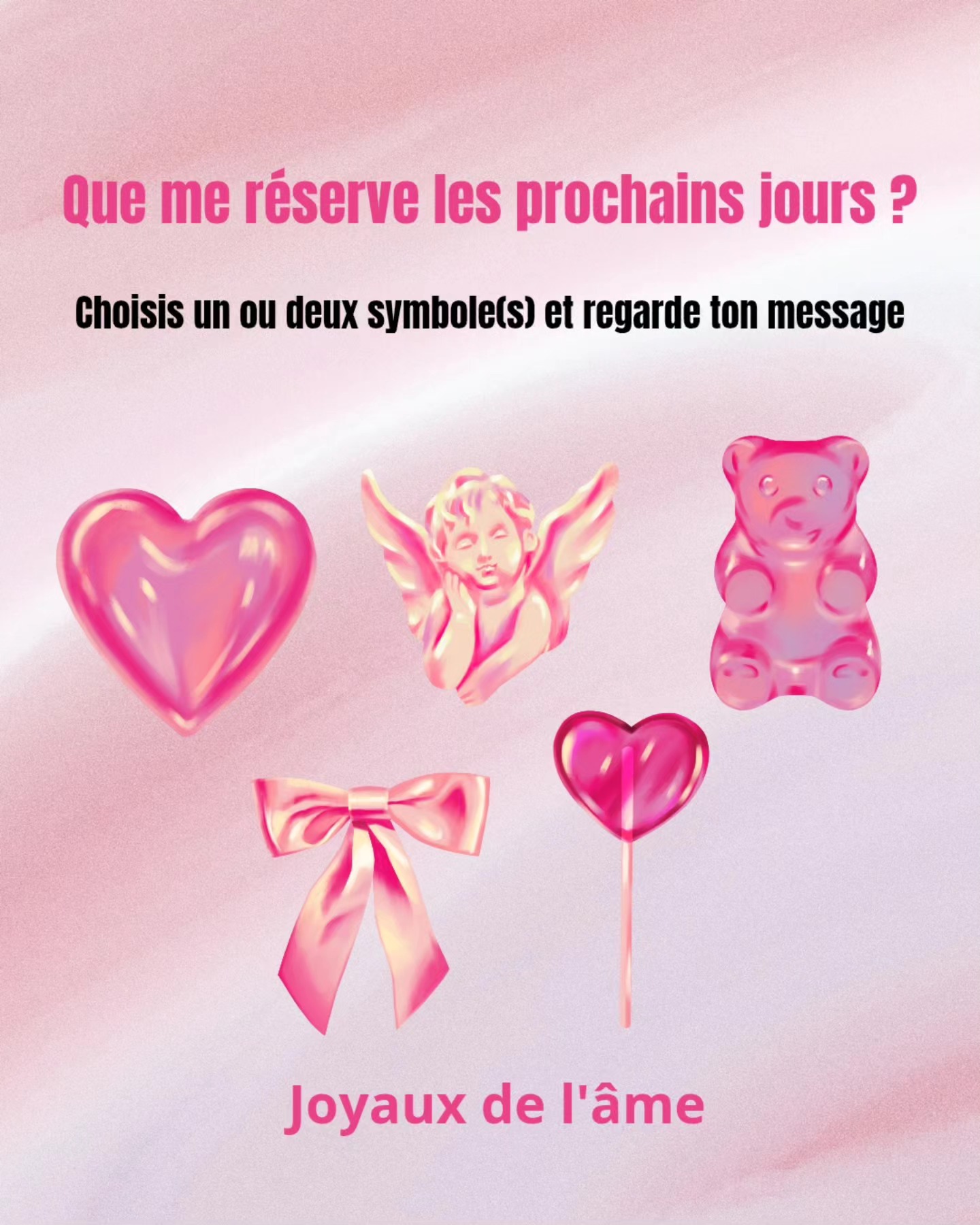 Hello mes âmes lumineuses 🩷
Voici une nouvelle guidance pour découvrir tes prédictions à venir .
Choisis 1 ou 2 symboles maximum et regarde le message 🌸
N'hésites pas à me faire un retour commentaire 🥰
#guidancegénérale #guidanceduweekend #guidanceducoeur #guidancespirituelle #guidanceintérieure #guidancedelété #guidancedelasemaine #summer #juillet #guidances