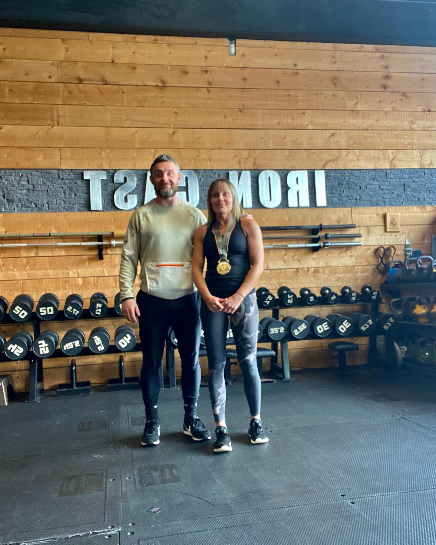 โ๏ธCelebrating a Champion: ๐
๐ We are thrilled to celebrate the incredible success of Troina! Despite a busy schedule, she dedicated herself to intense training focused solely on the European Masters Weightlifting Competition.
โฐ With unwavering commitment, Troina went above and beyond, showing up at 6 am to make time for her training sessions. Her determination and sacrifice were truly remarkable.
๐ฅ From Christmas onwards, Troina poured it all into her preparation. Every session at Ironcast became an opportunity for growth.
.
๐ We are incredibly proud to be a part of Troina's journey. Her determination and commitment have shown us what it truly means to chase your dreams.
๐ Congratulations, Troina, on your well-deserved victory at the European Masters Weightlifting Competition! You have set an example of what can be achieved through dedication and hard work. ๐ช๐
On a lighter note, we should also mention that both Troina and I have something in common - we don't smile in pictures! Or much in life ๐It seems our focus and determination transcend even the most joyous moments. ๐
But who needs smiles when you can lift weights, right?
#seriouslifter #olympicweightlifting #dundalkireland #irishweightlifting #motivation #weighttraining #strengthtraining