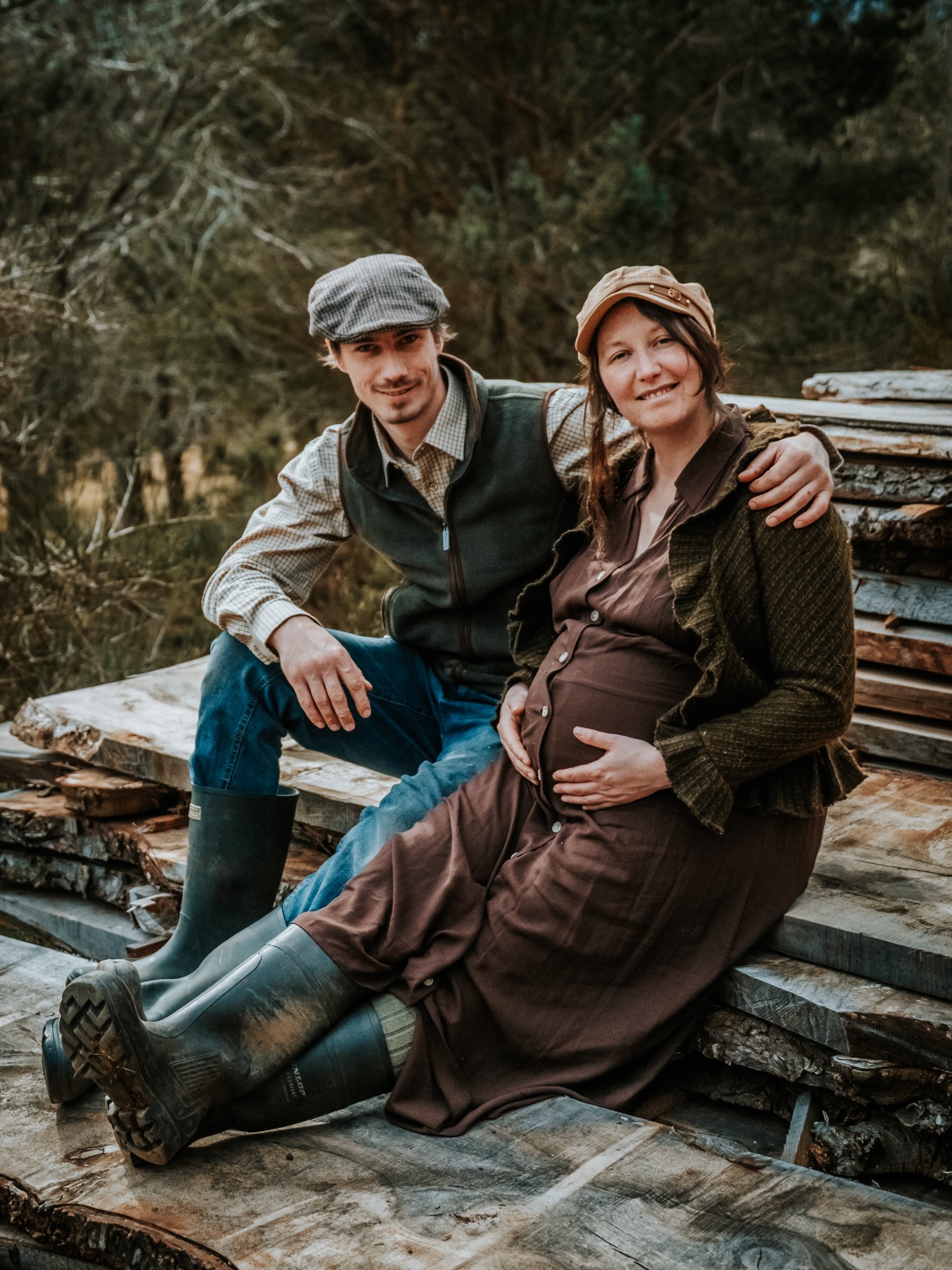 Babeinthewood.com/babiesandbumps
High on a hill, at Clara @claracroftingaway & James’s croft, after a very long and rather bumpy track up the hillside, we spent the most beautiful time capturing these maternity photographs and chatting non-stop.
Surrounded by their animals, the quiet countryside, and stacks of James’s sawmill logs, everything about this session felt so genuine and full of heart. There’s something really special about photographing people in a place that means so much to them — and this place certainly does.
Clara and James were an absolute joy to photograph. You can see the excitement, the calm, and the love they already have for the little one on the way.
Thank you both for welcoming me up to your hillside croft and sharing such a lovely afternoon. I can’t wait for you to meet your baby!
#MaternityPhotography #OnTheFarm #CountrysideSession #HilltopViews #Expecting NaturalPhotography