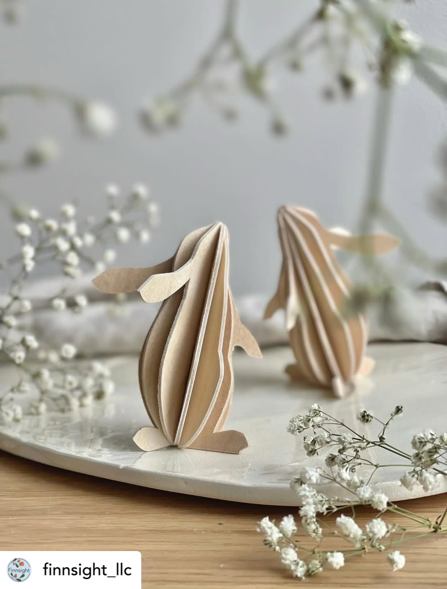 From @finnsight_llc: Rabbit by @lovi_finland_ available on our website. Eco-friendly Finnish birch plywood, 9 cm / ~3.5”. Design by Anne Paso.
#rabbit #bunny #spring #easter #woodendecor
