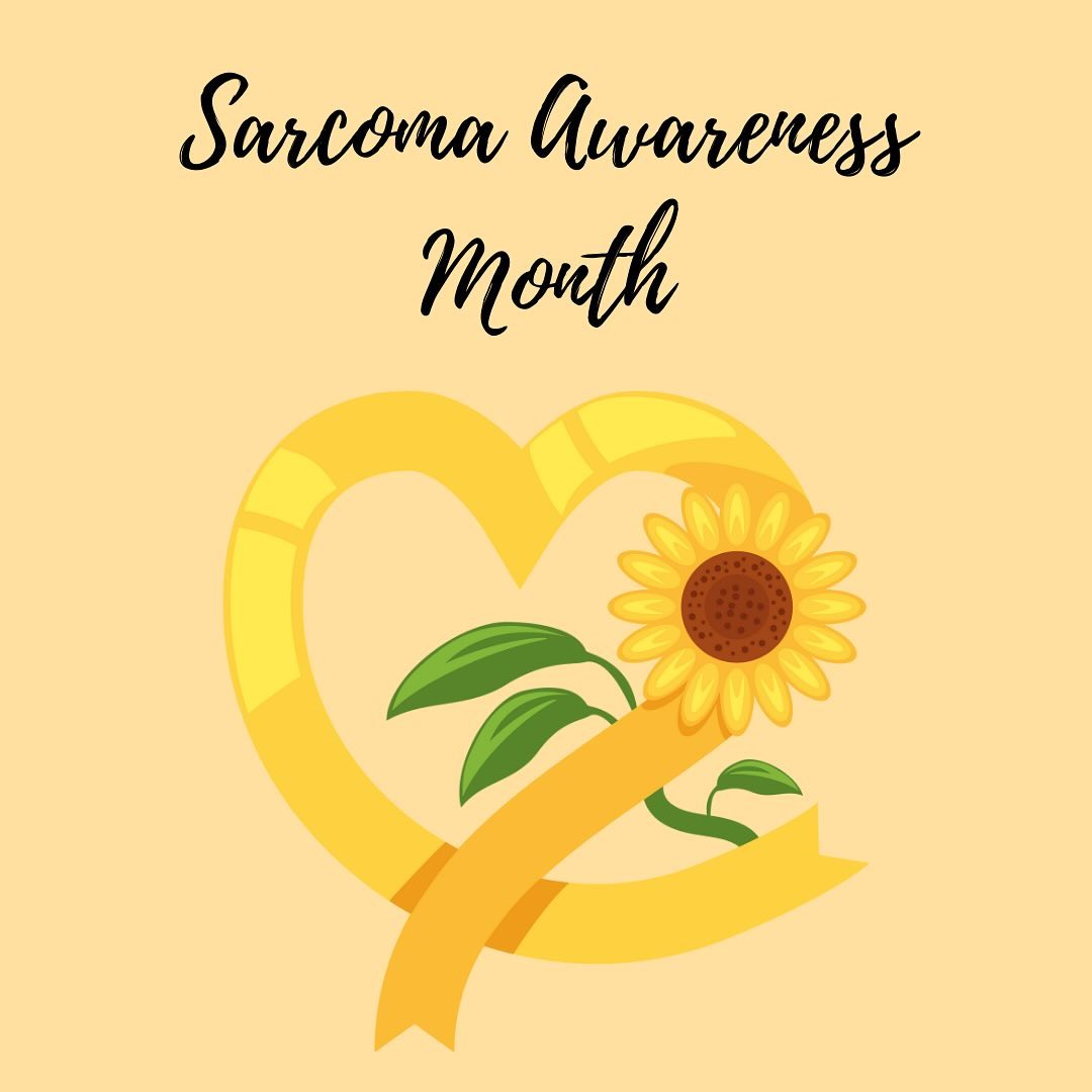 Join us in spreading awareness this Sarcoma Awareness Month! 💛
#sarcomaawareness #cancerresearch