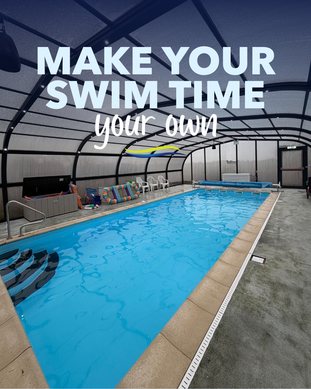 Make Your Swim Time Your Own!🏊
Did you know you can privately hire our heated pools for family fun, fitness, or relaxation? Choose between the Sunrise Pool with hot tub or the calm Sunset Pool, perfect for quality time and pressure-free swimming🌟
📆 Book a slot that works for you and enjoy a peaceful, private swim!
💡 Ideal for families, adult swim practice, or just cooling off.