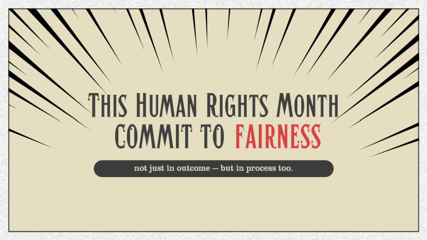 Fairness in the workplace is not just a principle — it is a legal and ethical obligation.
When fairness is applied consistently, it creates a workplace built on trust, accountability, and respect.
This Human Rights Month, fairness should not be assumed — it should be demonstrated.
#HumanRightsMonth #WorkplaceFairness #EmployerCompliance #LabourLawSA #GDPEO