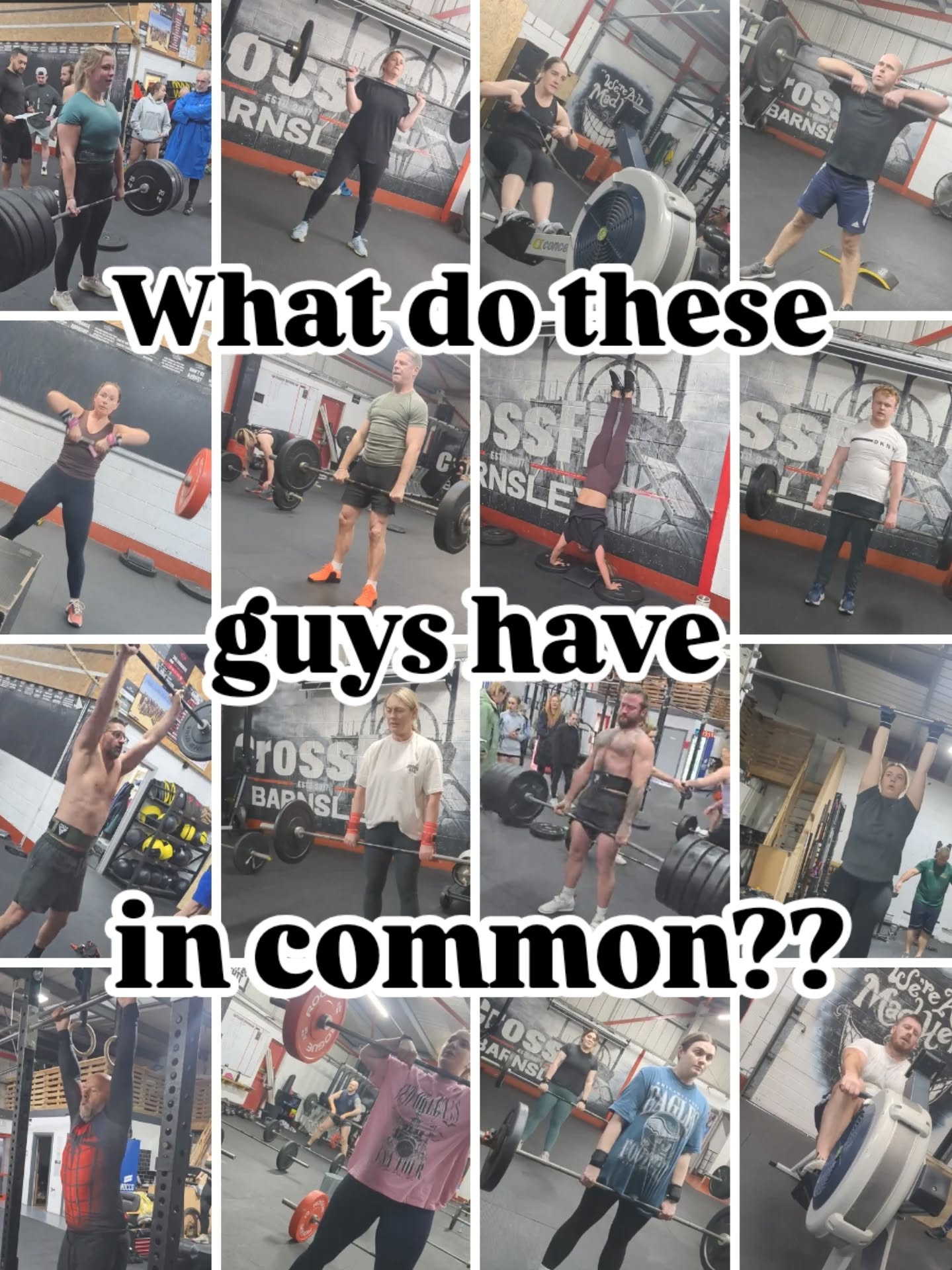We hear it all the time..
🔴 I'm not fit enough to join 🥵
🔴 I could never do what they are doing 🤯
🔴 I'm not strong enough 💪🏽
There may have been a few people joining us from CrossFit gyms but in reality most of the people that walk through our door are all beginners 👶🏽
They were all sat there like you thinking, they weren't fit enough or they would never be able to keep up.
But they took a chance and they are absolutely awesome.
The beauty is we design our programme to meet you where you are at now and grow with you as you progress.
There is no baseline fitness or strength needed.
Training doesn't need to be about spending 3 hours in the gym 7 days a week to get results. It is about consistency.
To give you a taste of what your missing out on we have created a 4 week beginners course just for you 🫵🏽
The classes will all be coach led and you will have a check in with our coaches to discuss you own personal fitness goals.
Where: CrossFit Barnsley 📍
Starts: April 13th for 4 weeks 📅
Time: Mondays and Thursdays 6:30pm ⏰
Price: £75 💵
It's not about where you start it's about where you finish.
Limited spaces available, DM us to grab yours now, you know you want too 👀
#crossfitbarnsley #beginnerscourse #weallstartsomewhere #communityfitness