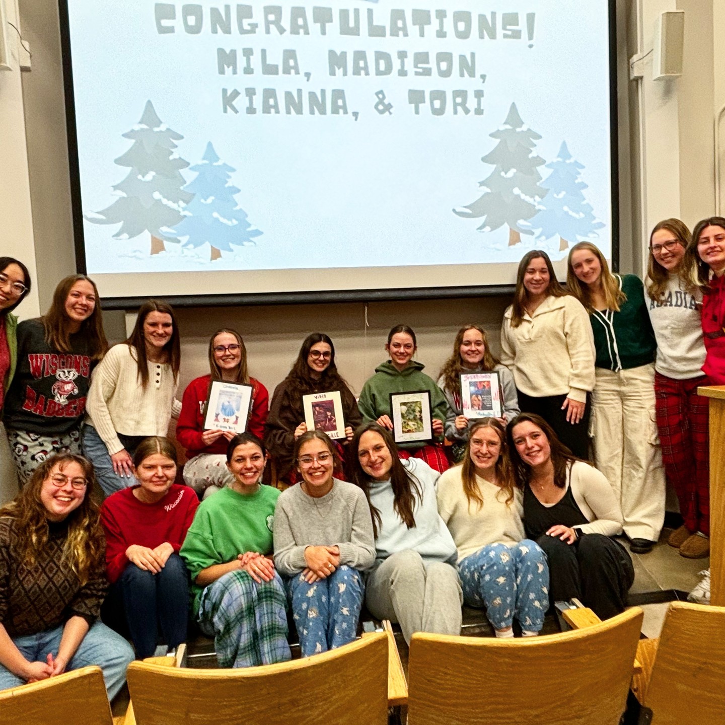 To wrap up the Fall Semester, we had our Fall 2024 Coronation! Our newest volunteers had to play games to receive hints about their character. Luckily, everyone was able to solve their way through! We are so excited to bring our community our newest superhero, princess, and fairies! ✨
Remember that our Hope for the Holidays fundraiser is up and running! Spread cheer by bidding on our great prizes from jewelry, museum tickets, vacation vouchers!