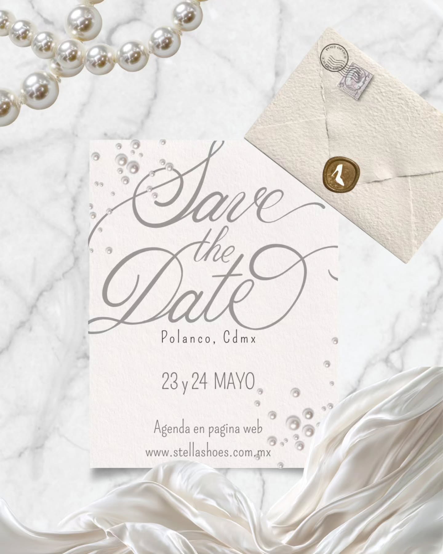 ✨ Novias de Ciudad de México… esto es para ti ✨
Este 23 y 24 de mayo estaremos en CDMX creando momentos únicos contigo 💫
Si sueñas con unos zapatos de novia diseñados especialmente para ti, esta es tu oportunidad 🤍
Vive la experiencia Stella Shoes:
👠 Diseña desde cero
💍 Comodidad para disfrutar TODO tu gran día
✨ Atención personalizada 1:1
⚠️ Cupo súper limitado ⚠️
Agenda con anticipación para asegurar tu lugar
💌 Envíanos DM para más información
🌐 O agenda directo en nuestra página web
Será un placer ser parte de uno de los días más importantes de tu vida ✨
#NoviasCDMX #ZapatosDeNovia #BrideToBeMexico #Novias2026 #BodaCDMX ZapatosPersonalizados BrideShoes WeddingShoesMexico NoviasMéxico StellaShoes