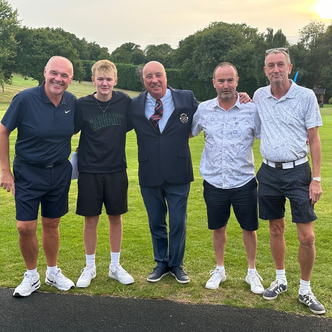 Congratulations to defending winners Darren Hanrahan, Alex Sweeting, David Sweeting & Chris Bath who held off some stiff competition to win the 2024 Captain's Charity Day, with a fantastic Texas Scramble nett team score of 50.
The guys managed to squeeze through only on count-back from the marvellous ladies team of Syoko Thrill-Shima, Meriel Hodder, Pandora Anand & Juliet Bagnall, also with nett 50.
3rd: J. Ward, J. Raven, M. Bryan & C. Lewis with nett 51
4th: D. Van Zijl, A. Tink, A Van Zijl & D. Tink with nett 52 CB
5th: W. Coker, S. Wolfe, T. Waterman & R. Day with nett 52 CB
6th: M. O'Neill, G. Edwards, S. Jermy & G. Hall with nett 52
7th d. Rattle, P. Panizzo, N. Walsh & M. North with nett 53 CB
The entire day ran beautifully, with full fields of 21 teams for each of the AM & PM shotgun starts, enjoying good weather and great course conditions.
Members enjoyed a lovely bbq lunch or dinner option and club member Tony Long kindly donated his DJ services for some light evening entertainment.
Special thanks to Jason Bettinson, who ran the evening auction and to the many members who kindly donated everything from bottles for the raffle through to some fantastic auction items.
Overall, including entry, raffle tickets and auction bids, the day raised just over £20,000 for the Captains' Charity Shooting Stars Children's Hospice. This amount will be added to the steadily rising total of funds that will be donated to this great cause.
#charitygolfday #surreygolfclub #surreygolfers #surreycharityday #surreycharitygolf