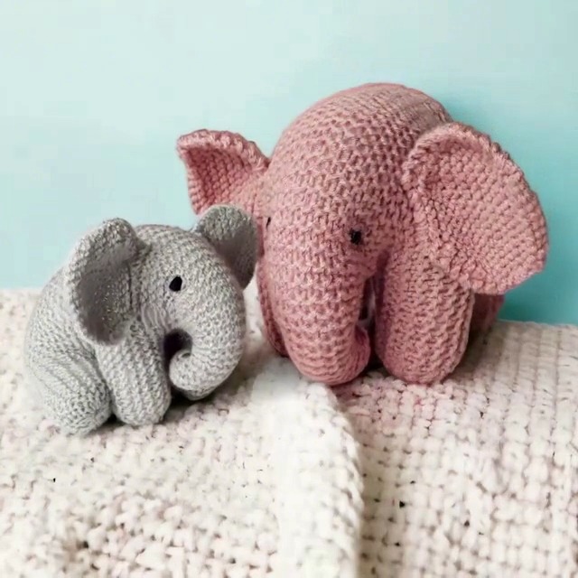 Bring your knitting to life with this adorable elephant pattern! In this reel, see how the gentle mother leans in to touch trunks with her little one, capturing a moment of pure affection and warmth. Soft, cuddly textures and nursery shades make these elephants the perfect handmade gift for a special baby—or a sweet addition to your own collection. Ready to cast on and create something heartwarming? Try this pattern and share your finished elephants—I’d love to see what you make!
https://www.ravelry.com/patterns/library/baby-elephant-20