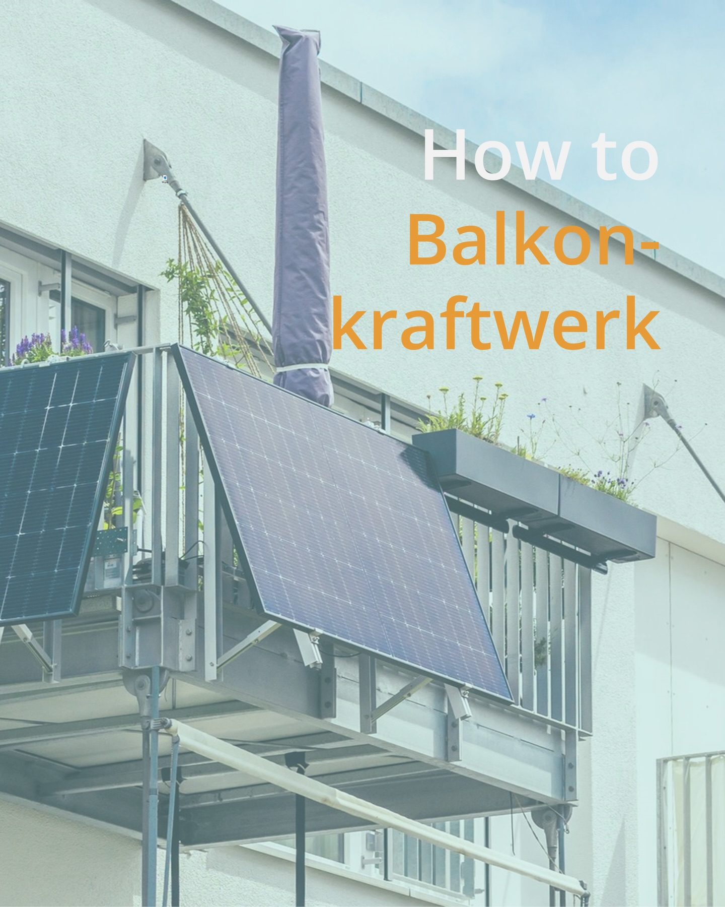 Du willst selbst grünen Strom erzeugen – auch ohne großes Dach? Dann sind Balkonkraftwerke die perfekte Lösung!
Balkonkraftwerke sind Mini-Solaranlagen („Stecker-PV“) bestehen aus ein oder zwei Modulen + Wechselrichter und erzeugen Solarstrom direkt am Balkon, Terrasse oder Garten.
So funktioniert’s:
➡️ Solarstrom wird direkt ins eigene Zuhause eingespeist – du nutzt ihn sofort ➡️ Einfach in die Steckdose stecken (bis max. 2 kW Leistung erlaubt)
➡️ Ideal für Mieter & Eigentümer ohne Dach-PV!
Kosten & Ertrag:
➡️ Geräte ab ca. 500 – 1000 €
➡️ Ca. bis zu 300 kWh Strom pro Jahr möglich
➡️ In ~10 Jahren hat sich das System oft amortisiert – danach sparst du Stromkosten!
Wichtig:
✔️ Anmeldung im Marktstammdatenregister ist Pflicht
✔️ Zustimmung vom Vermieter bei Mietwohnungen einholen
✔️ Versicherung (Hausrat/Haftpflicht) checken – für Sturmschäden & Co.
Mehr unter:
https://www.energie-fachberater.de/strom-solar/solar/photovoltaik/solarstrom-vom-balkon-moeglichkeiten-kosten-und-tipps.php