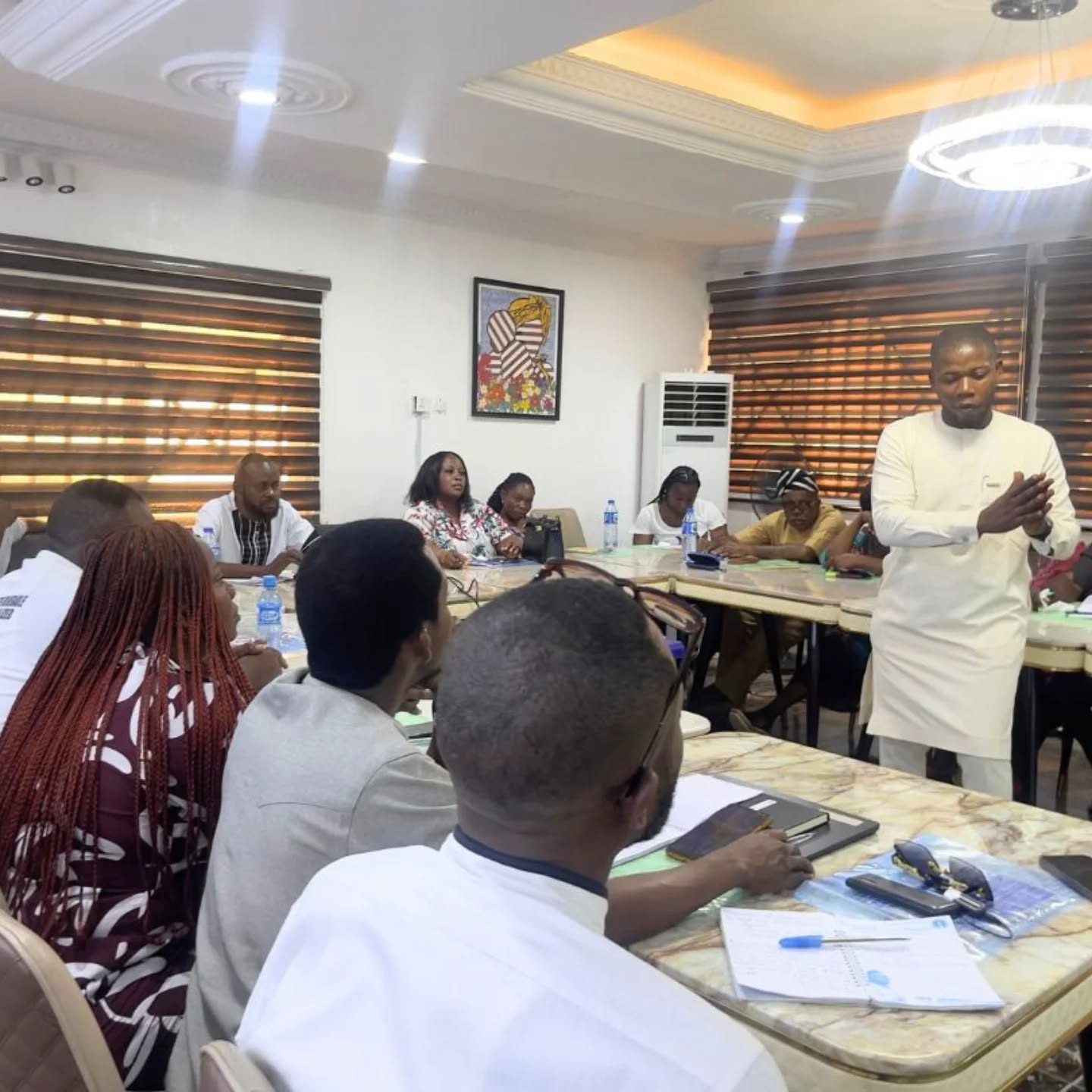 The second session focused on the importance of citizen participation in the budget process, where Community-Based Organizations (CBOs) were equipped with the knowledge and tools to demand transparency and accountability from local government authorities on budget allocation and utilization.
Facilitated by Linus Egwu, our Senior Communications Officer, the session highlighted how active citizen engagement strengthens accountability, reduces corruption, promotes inclusive decision-making, and supports equitable resource allocation.
Participants also gained a clearer understanding of government budgeting and spending in Nigeria, including the concept of capital expenditure and its relevance to community development.