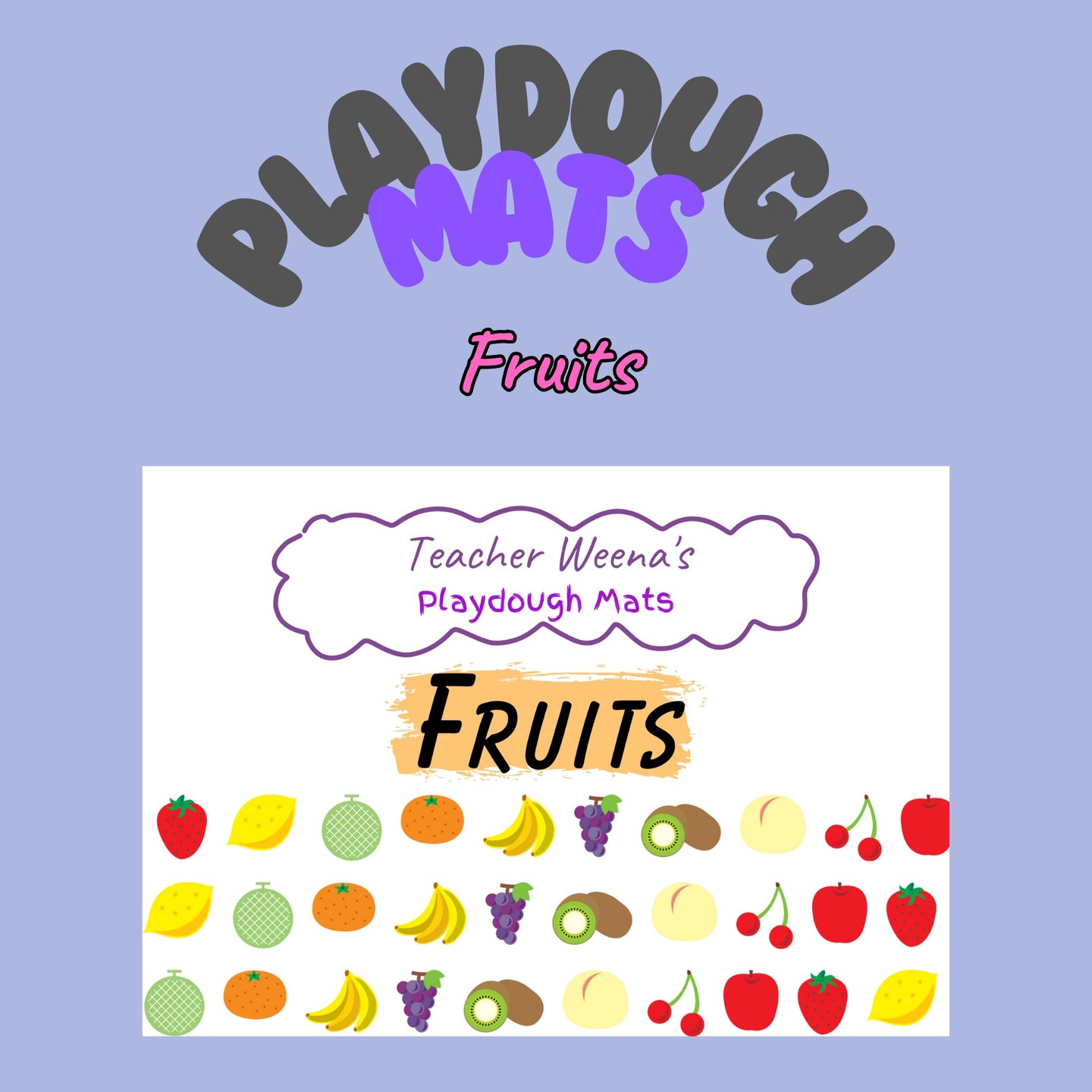 Playdough Mats: Fruits
Php 220
USD 4.00
Endless fun and creativity!
Available on the website and on my TpT store. Link in bio.
#playdoughmats #playdough #baking #pretendplay #preschool #kindergarten #printables