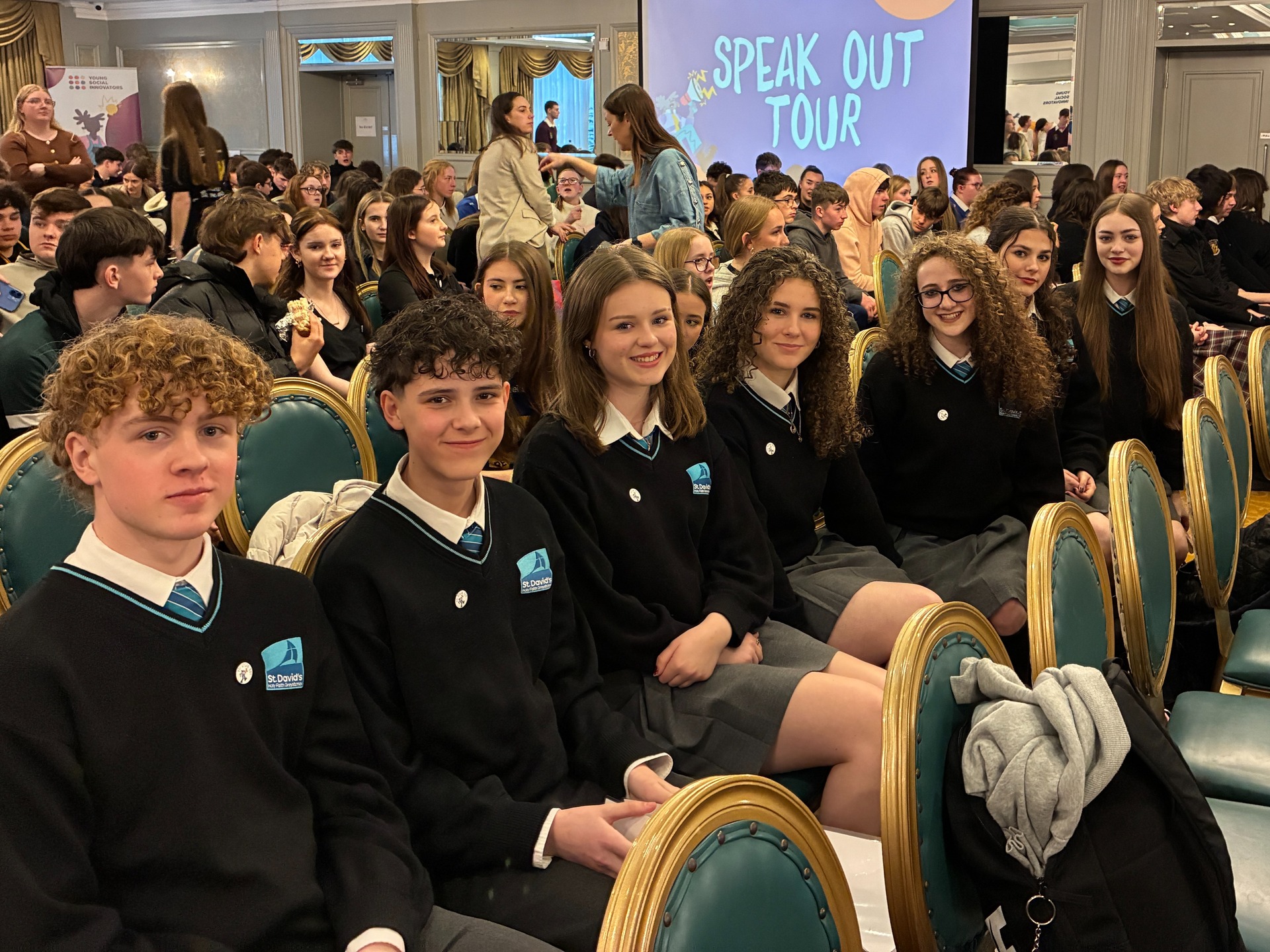 Our Young Social Innovators represented St. David’s proudly in Kilkenny on Tuesday. Students showcased inspiring projects designed to improve different aspects of our town and wider society. Huge congratulations to the YSI team and Ms. Foynes for all their hard work and dedication throughout the year. Read more about their trip and projects on our website!