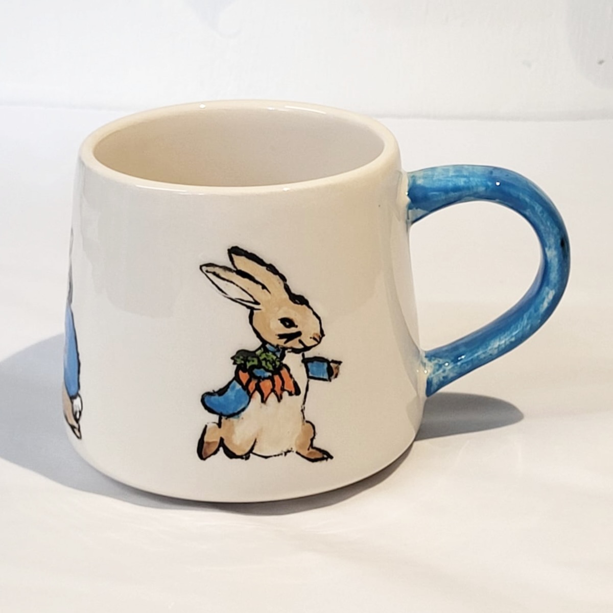 The Easter holidays are right around the corner, and spring made a brief appearance last week so why not get in the spirit with some pottery painting just like these adorable pieces of Peter Rabbit and friends!
Make sure you book your session online to guarantee a spot in our studio