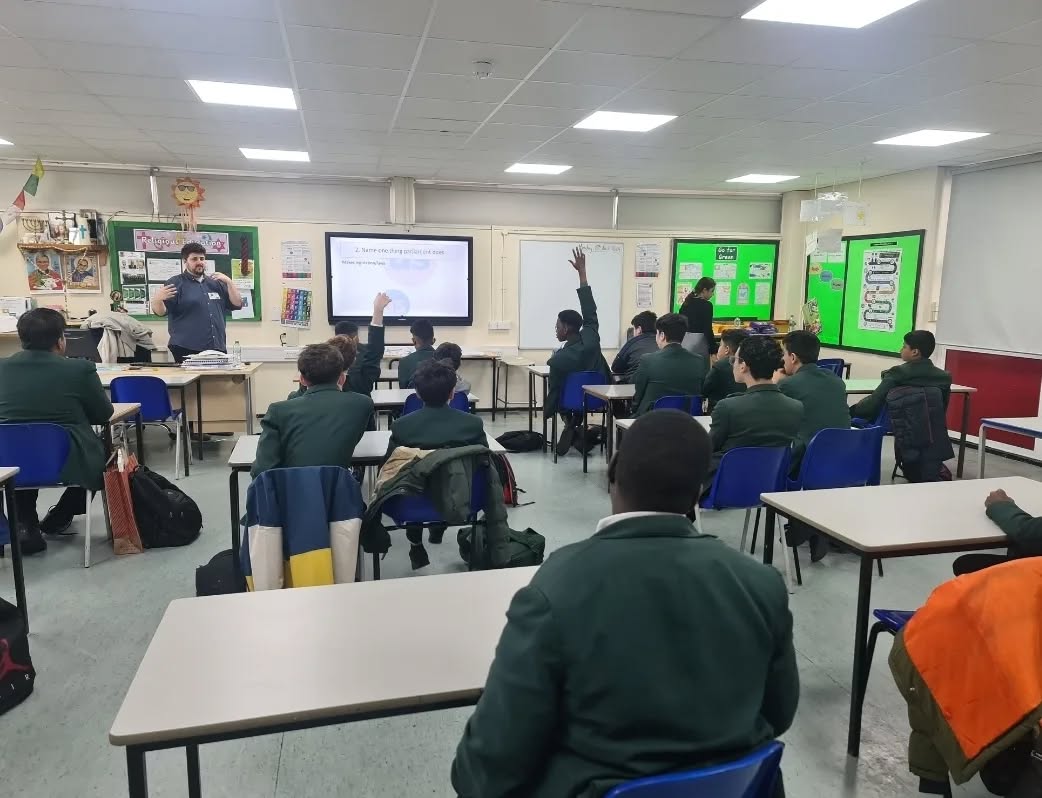 @theuscharitabletrust organised three drop-down days for @nccbrent with the theme of 'careers and the wider world'.
For year 9, we invited a talented group of alumni and community members including: Shamal, Juan, TJ, Koran and David.
For year 8, we invited Dom and Kavita who work in the Civil Service. Both guests gave an insight into their jobs, the benefits of working in civil service and ended the talk with a fun quiz!
For year 10, we invited Shalini from the Ask Programme who gave a talk on apprenticeships and t-levels which was also rounded out with fun activities and opportunities for questions!
Thank you to all our guests for the impactful workshops and talks.
#uscharitabletrust #charity #ncc #dropdownday #careers #widerworld #civilservice #alumni #askprogramme #apprenticeships #jobs