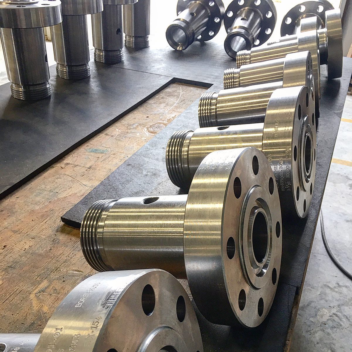 #cnc #cnclathe #cncmill #cncmilling #milling #lathe #buisness #industrial #manufacturing #manufacture #machine #cncmachines #machine #machines #machinery #machinist #metalwork #cncmachining #cncmachined #technology #mazak #doosan #fanuc #doosancnc #oilfield #oilfieldmanufacturing #machinedparts #instamachinist #flanges