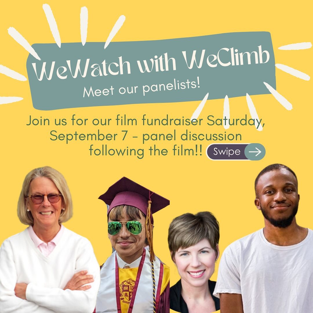So stoked to host a conversation Saturday September 7, following our film viewing at our annual fundraiser, WeWatch with WeClimb 🎞️🧗🏽♀️🧗🏾♂️🤘🏼🪨
Check out our panelist bios and come hang out with us at Burlaep for our event!!
@thefallingclimber @lookoutmountainconservancy @burlaep @burlaepprintandpress
