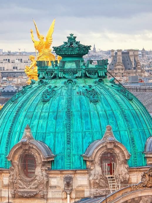 🌎Roofs Around the World🌍
The iconic roof of the Palais Garnier is a masterpiece of 19th-century design, blending richly ornamented copper domes with gilded sculptures that shimmer above the skyline of Paris. Designed by architect Charles Garnier and completed in 1875, this roof isn’t just decorative—it reflects the grandeur of the Second Empire, combining durability with artistic brilliance. A true reminder that roofing can be both functional and unforgettable.