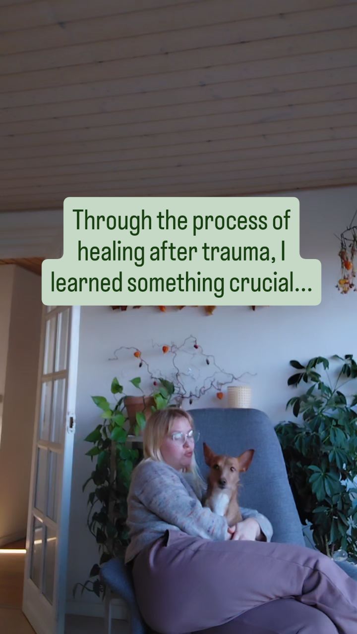 Through crisis and trauma we're sometimes forced to change how we exist in the world. I did too! ❤️🩹
During my abusive relationship, I started getting sick. I didn't know what endometriosis was at the time, just like I didn't know what emotional abuse was or how SA in a relationship could look like.
But I started having INTENSE abdominal pains, like menstrual cramps but much worse. They kept me up at night, they disrupted my life, and also made intimacy difficult (ah, what a smart body). I broke out in rashes, had so much anxiety, was angry and irritated.
Now, many years later, I still have an easily startled system. Stress sets me off in many ways - physically, emotionally and psychologically 🙃
I feel my absolute best, when my life is peaceful and slow 🌬 I also love adventure, but it comes with a price.
This learning was a huge part of my healing journey and took many years, and MANY MANY walks through the forest 😂 i know you guys also go on a lot of walks, i promise one day you'll see why it works.
I sit a lot in my chair and look out in the garden. I look at the flowers watch the birds. Maybe I listen to a funny podcast meanwhile.
And after years of practising, the guilt of "lazy-unproductive-waste-of-time" is rarely here anymore ❤️
Keep existing ❤️🩹
#gaslighting #emotionalabuse #cptsd #traumahealing #mentalhealth