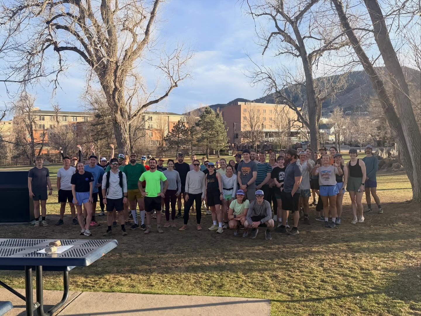 Perfect St. Paddy’s day run weather!