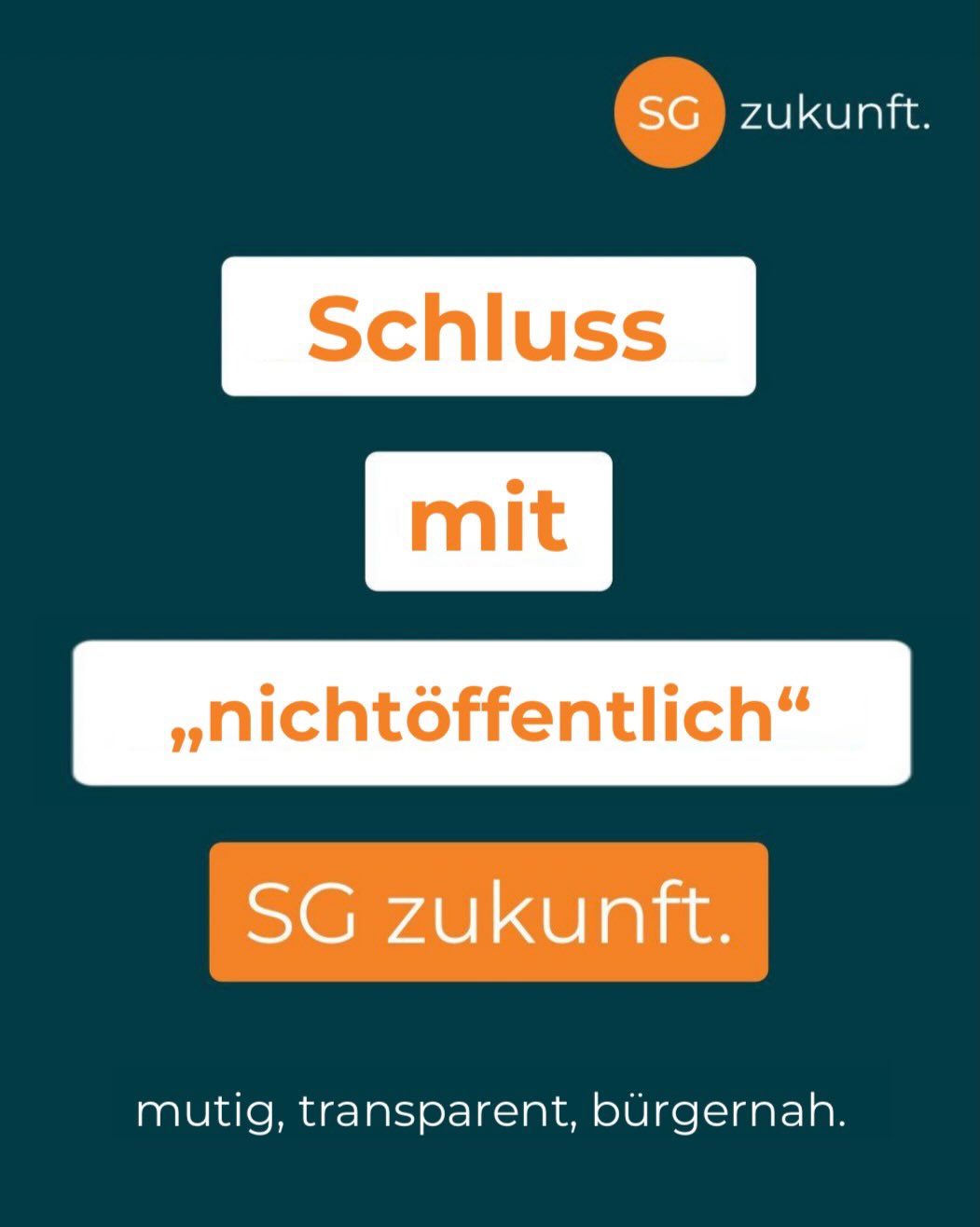 Mehr Transparenz im Rat. Und zwar verbindlich. ☝️
Wir als SG zukunft. setzen uns dafür ein, dass politische Entscheidungen in Solingen für alle nachvollziehbar bleiben. Denn aktuell werden zu viele Themen im Rat und in Ausschüssen nichtöffentlich behandelt, oft ohne eine konkrete Begründung. Das schwächt Transparenz und Vertrauen.
Deshalb haben wir eine Pressemitteilung veröffentlicht, einen entsprechenden Antrag im Rat gestellt und fordern eine verbindliche Regel:
Wenn ein Tagesordnungspunkt nichtöffentlich behandelt werden soll, muss es künftig eine schriftliche, konkrete und rechtlich nachvollziehbare Begründung geben.
Für uns ist klar:
Transparenz muss der Standard sein. Nichtöffentlichkeit darf nur die begründete Ausnahme bleiben.
Denn Demokratie funktioniert nur, wenn Bürgerinnen und Bürger wissen, was entschieden wird und warum.
„Nichtöffentlichkeit darf nicht die Regel sein, sondern muss die begründete Ausnahme bleiben.“
Jan Höttges, Fraktionsvorsitzender SG zukunft. 🟠
Wie ist eure Meinung dazu?
#solingen #kommunalpolitik #transparenz #sgzukunft #demokratie