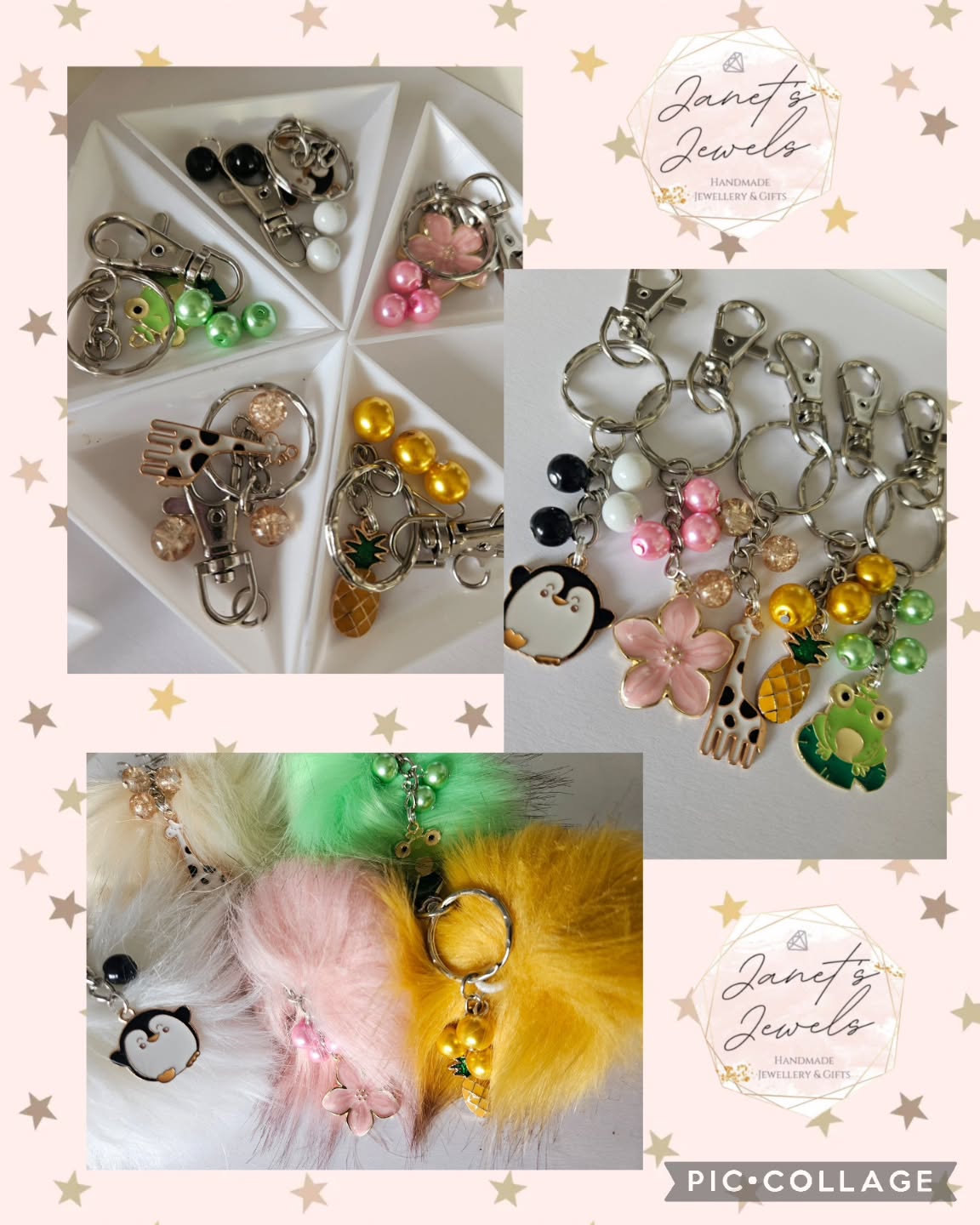 #marchmeetthemaker
March 23rd - Prompt - How It's Made
The last couple of weeks have been abit topsy turvey for me, as I'm still suffering with a horrible infection 😷 I am hoping for a miracle to be well enough for the weekend events 🤞
Yesterday's Prompt was How It's Made, I make lots of different items, the main base for all my items is beads. These can be used in so many ways, I use them with metals or beading thread.
It was hard to highlight a specific item, and i don't have the energy to write about every different type or piece in detail, but I have decided to show you the steps of how my PomPom Keyring/Bag Charms are made 💜