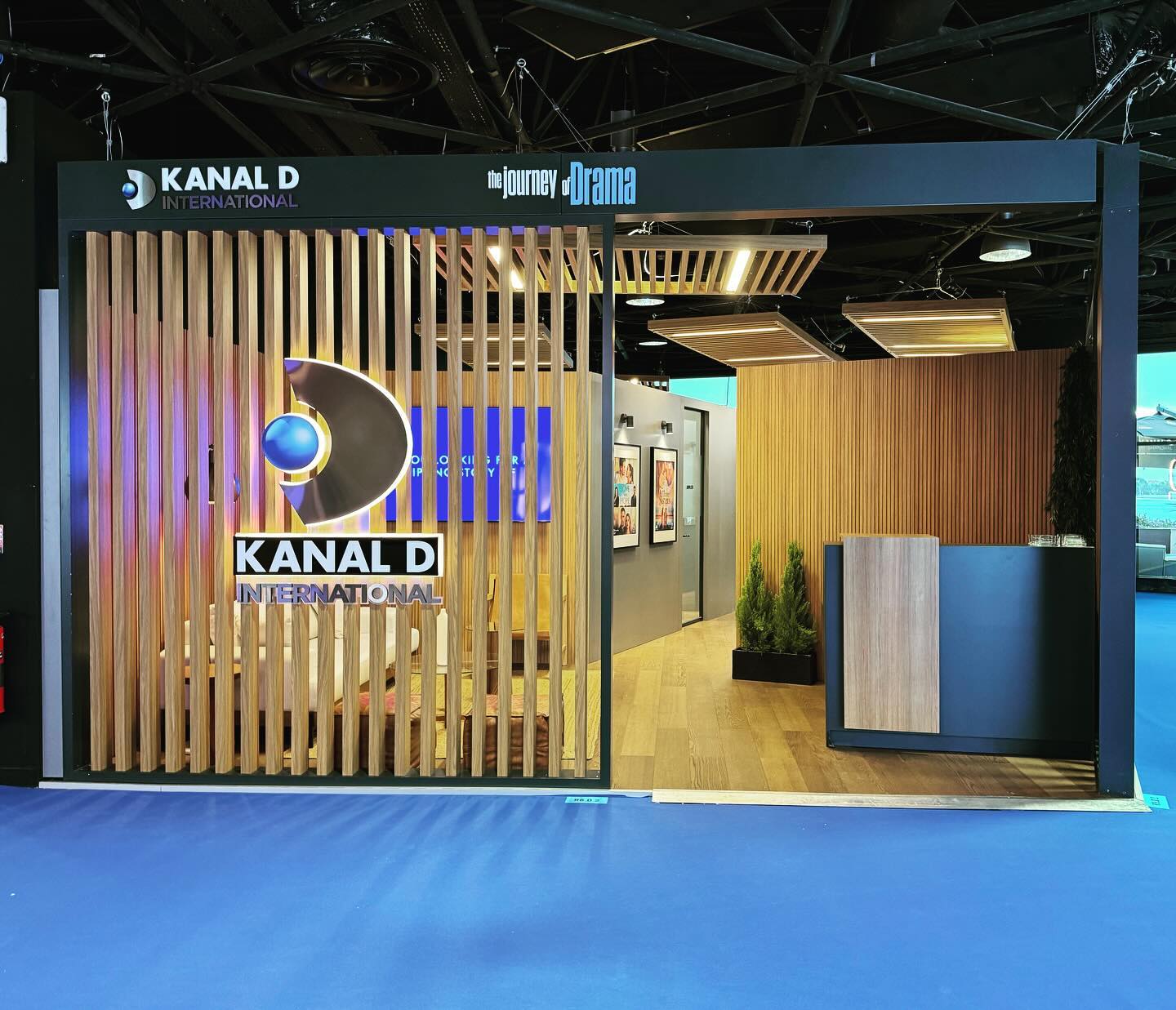 Mipcom 2023 - Kanal D International by MK Displays. #mipcom #mipcom2023 #customstand #custombooth