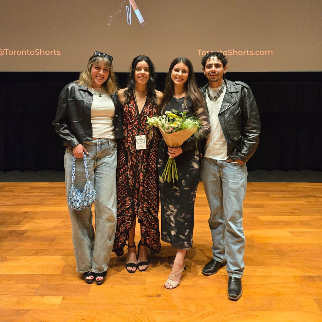 Grateful for this fantastic experience at the @torontoshortsfest
@sandradagovic Thank you for being my partner in crime and getting wild with me
@itsmonitrea Thank you for your music and unconditional friendship
@nickolas.franco.r Thank you for your kindness and trust and for being a part of this journey with us!
Thank you to everyone who came to support us! Y'all are amazing!
Can't wait for more storytelling and cinematic adventures ahead! 🎬️