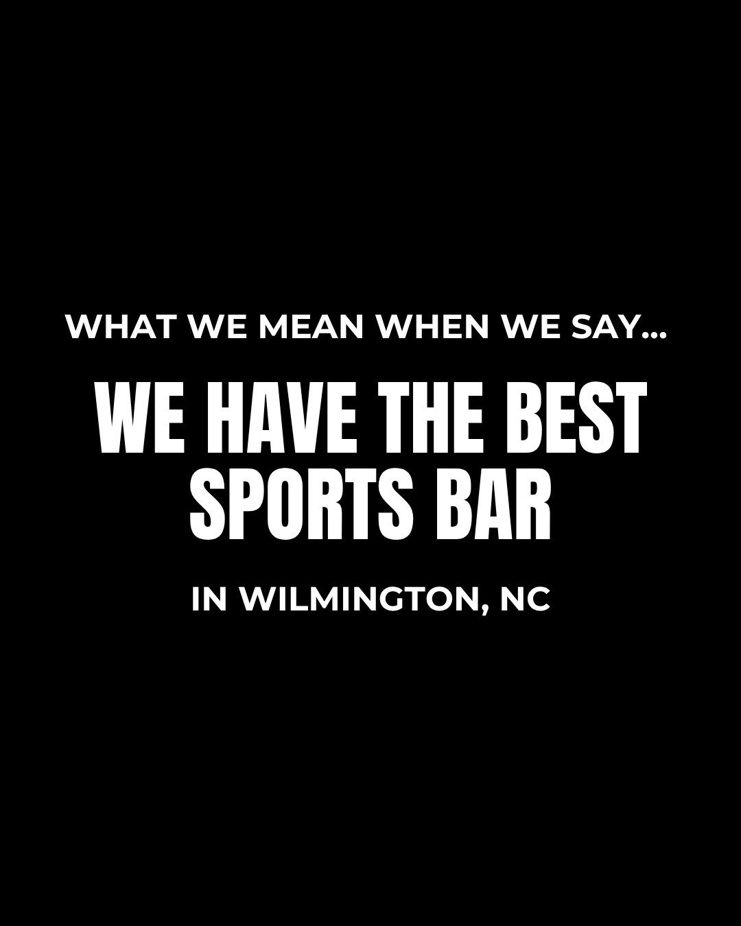 Honestly, you don’t even really need to like sports.... 🍻
We’ll let the rest speak for itself...
🫳
🎤
#BillsBrewingCo #GameDay #MarchMadness #WilmingtonThingsToDo #ILMSportsBar