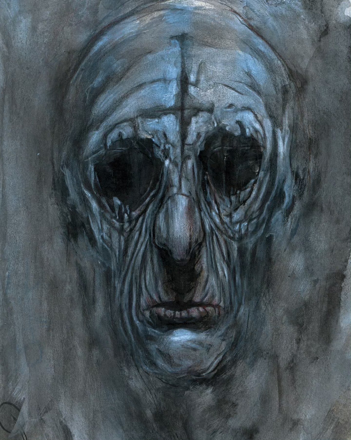 Coming into human flesh.