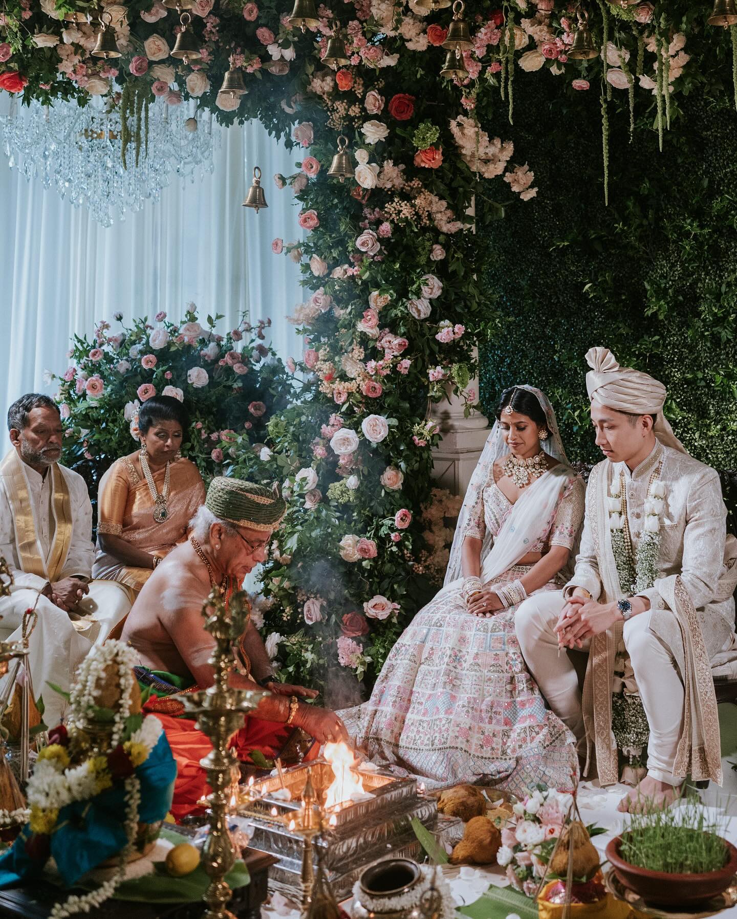 Two cultures, one love, and a celebration that honors both. Our stunning couple’s love became the common thread that effortlessly wove together their distinct customs into a seamless, unforgettable celebration. It’s a beautiful reminder that when two people from different cultures come together, they don’t just blend—they create something even more extraordinary! 🤍
•
•
•
Venue: @therockleigh
Coordinator: @detailedaffairsteam
Photographer: @charmipena
DJ: @mvpdjs