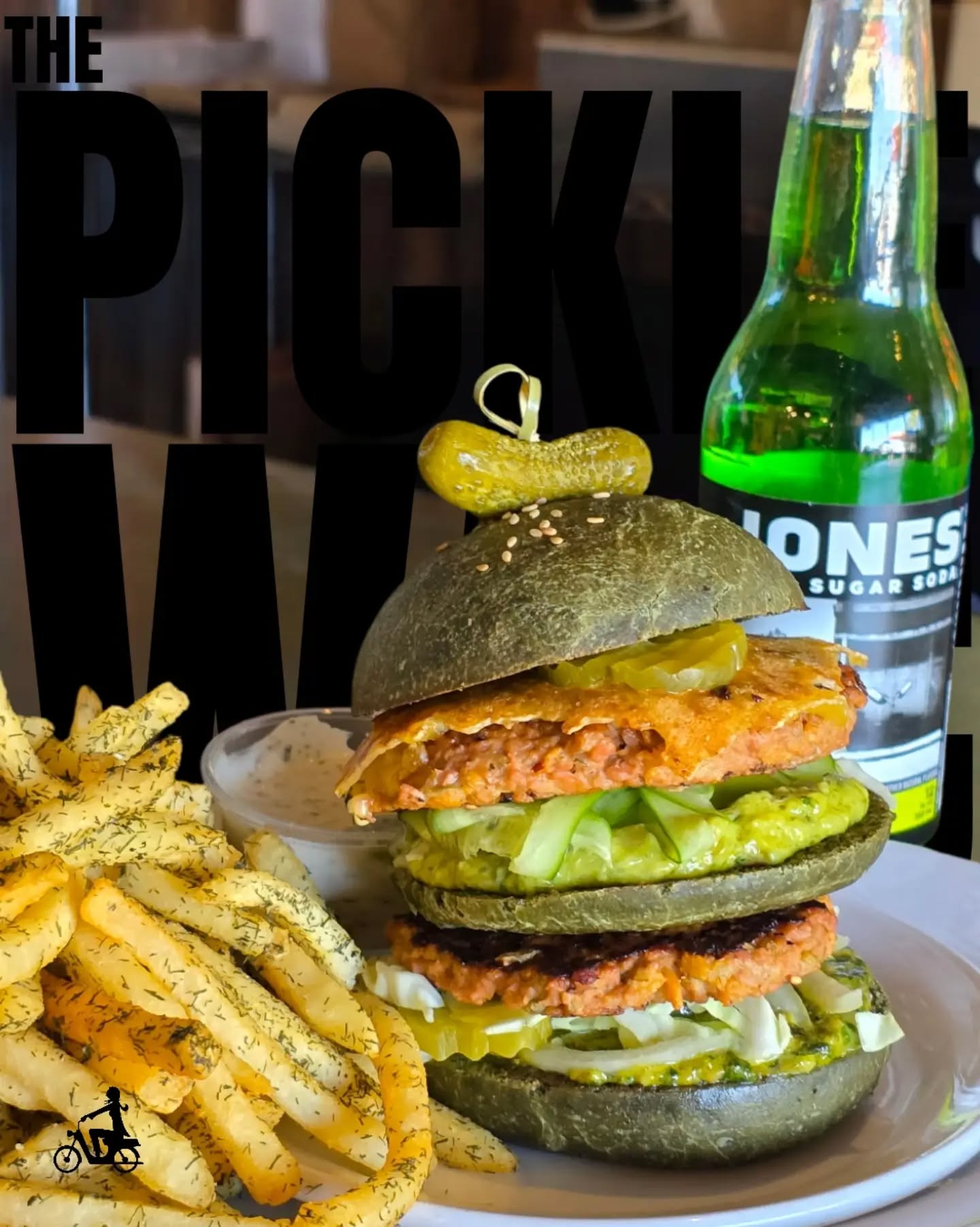Meet our newest menu item:
🥒 The Pickle WAC🥒
Two all pickle patties, special pickle sauce, pickled cabbage and caper cheese, PICKLES! & pickled onions (duh) on a caraway pickle brine sesame seed bun!! Topped with a fancy gherkin hat and comes with a side of cucumber pickled fries or dilly pomme dilly’s.
$41.26 plus taxxx
🥒
COME GET ONE TODAY!
🥒
Special thanks to all the pickles that made this happen💚
We used :
@goodgirlsnacks @freestylesnacking @kleinspickle @suckerpunchpickles @bubbiespickles @grillospickles
APRIL FOOLS 😉