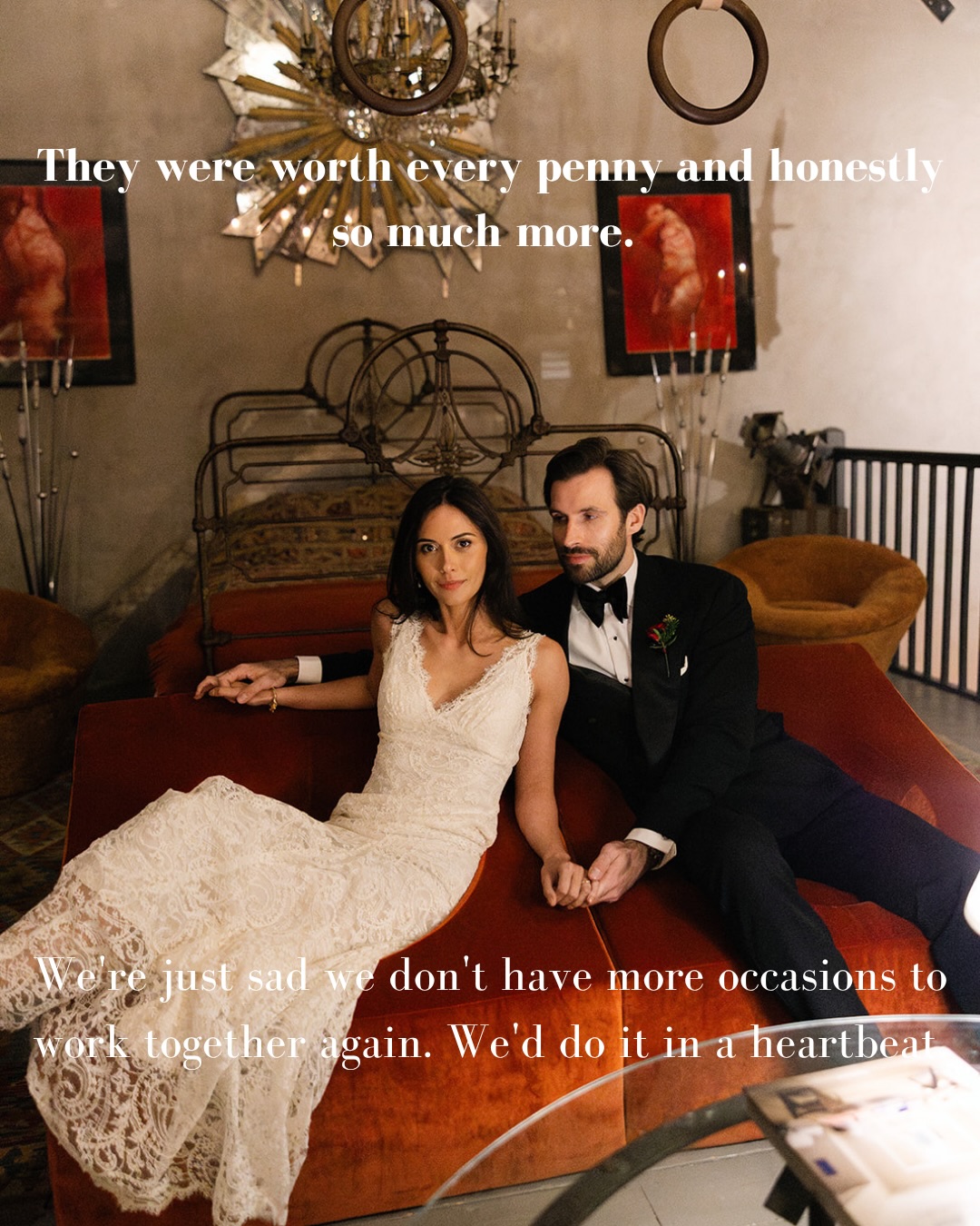 M&V, December 2025 - The Monastery
It’s reviews like this that make all the hard work feel worth it 😌
We had the pleasure of coordinating M&V’s beautiful December wedding at The Monastery in Rye, and it was one of the most magical days ever. A celebration chock full of love, surrounded by incredible friends and family, and so much dancing and joy! It was such an amazing way for us to finish our 2025 season, working alongside really amazing suppliers, and we’re thrilled M&V felt the same.
Photographer: @alexwysockiphotography @adamcrocker_photography
Venue: @the_monastery_in_rye
Florals: @moody_blooms
Caterer: @blackbird_catering
Bar team: @bowerandhawthorne
Music: @sarabandasalsa @sweetnlowdownuk
#WeddingCoordinators #2026Wedding #WinterWedding #WeddingPlanner #Rye