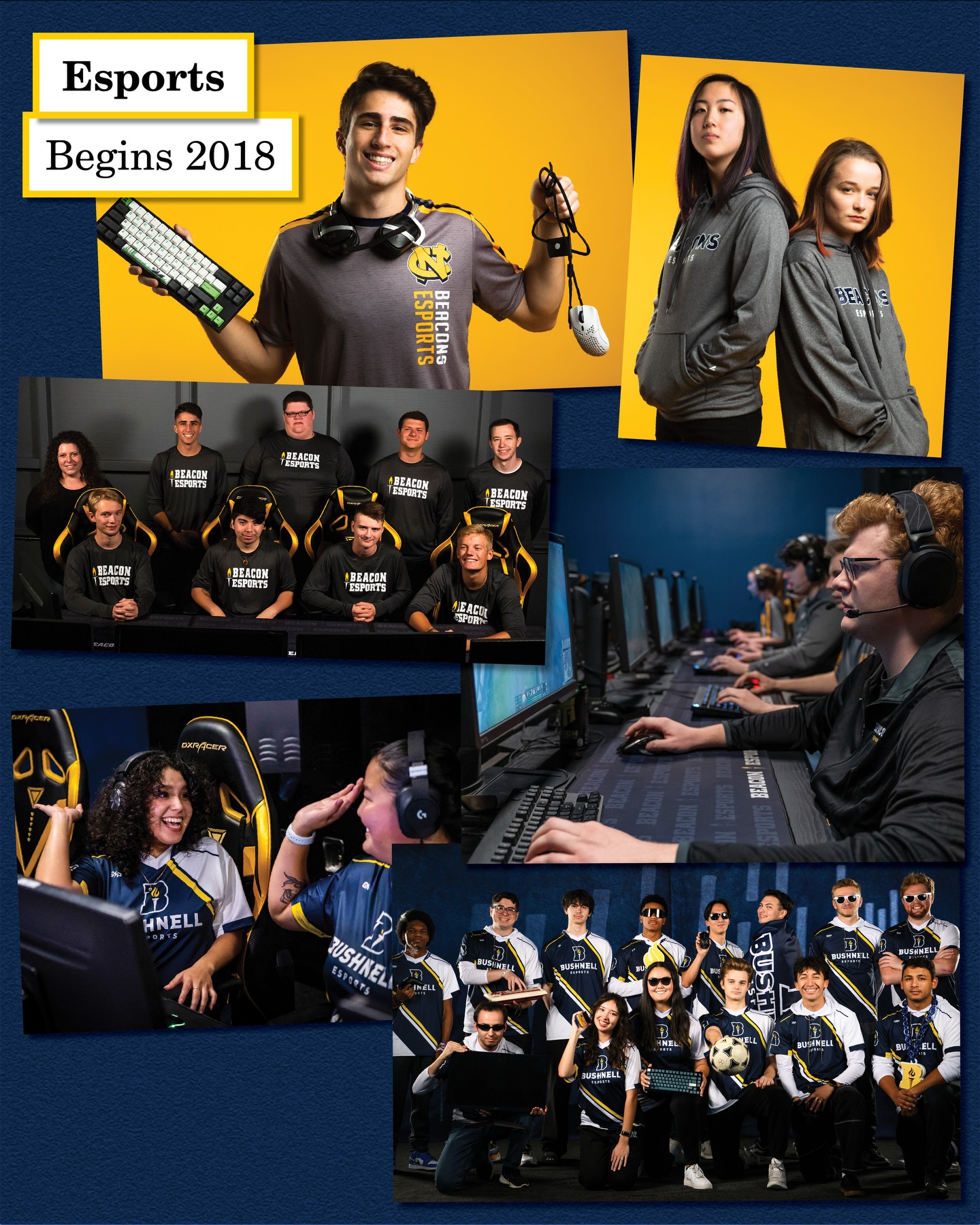 For 130 years, sports have been a meaningful part of life at our university, from community recreation to the intercollegiate student-athlete experience.
In this month’s 130-year anniversary reflection, we’re looking back on our athletic history. While official intercollegiate programs didn’t begin until more than 60 years into our story, starting with men’s basketball in 1959, our commitment to athletics has grown tremendously. Along the way, our student-athletes, coaches, staff, and fans have contributed to numerous conference and national achievements.
Here’s just a small glimpse into the history of our ever-growing intercollegiate athletic experience!