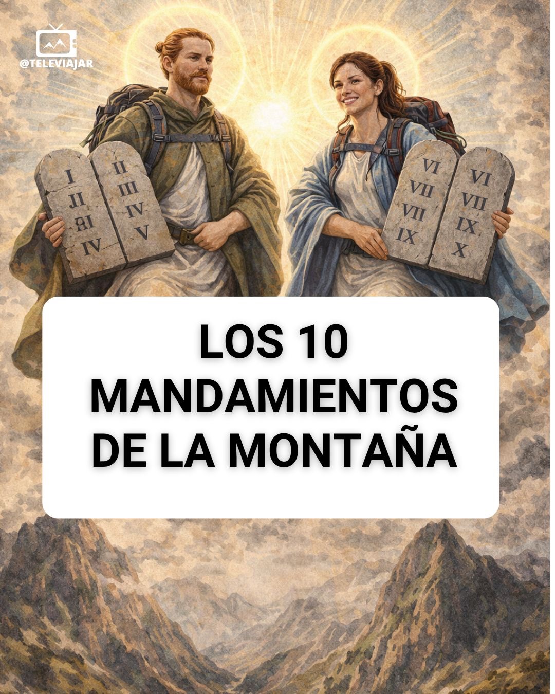 📜 Libro de la Montaña Capítulo I — Versículo 3
Y habló la montaña al caminante:
“No has venido a conquistar, sino a comprender.No tomes nada que no te haya sido dado,ni dejes nada que no trajeras contigo.
Bienaventurado el que sabe darse la vuelta,porque suyo será el verdadero regreso.
Y aquel que escucha al viento y honra el silencio,caminará ligero… y volverá completo.”
Quien tenga oídos para escuchar, que escuche. 🏔️
¿Añadirías o cambiarías algún mandamiento?Te leo en comentarios 👇
#montaña #senderismo #televiajar