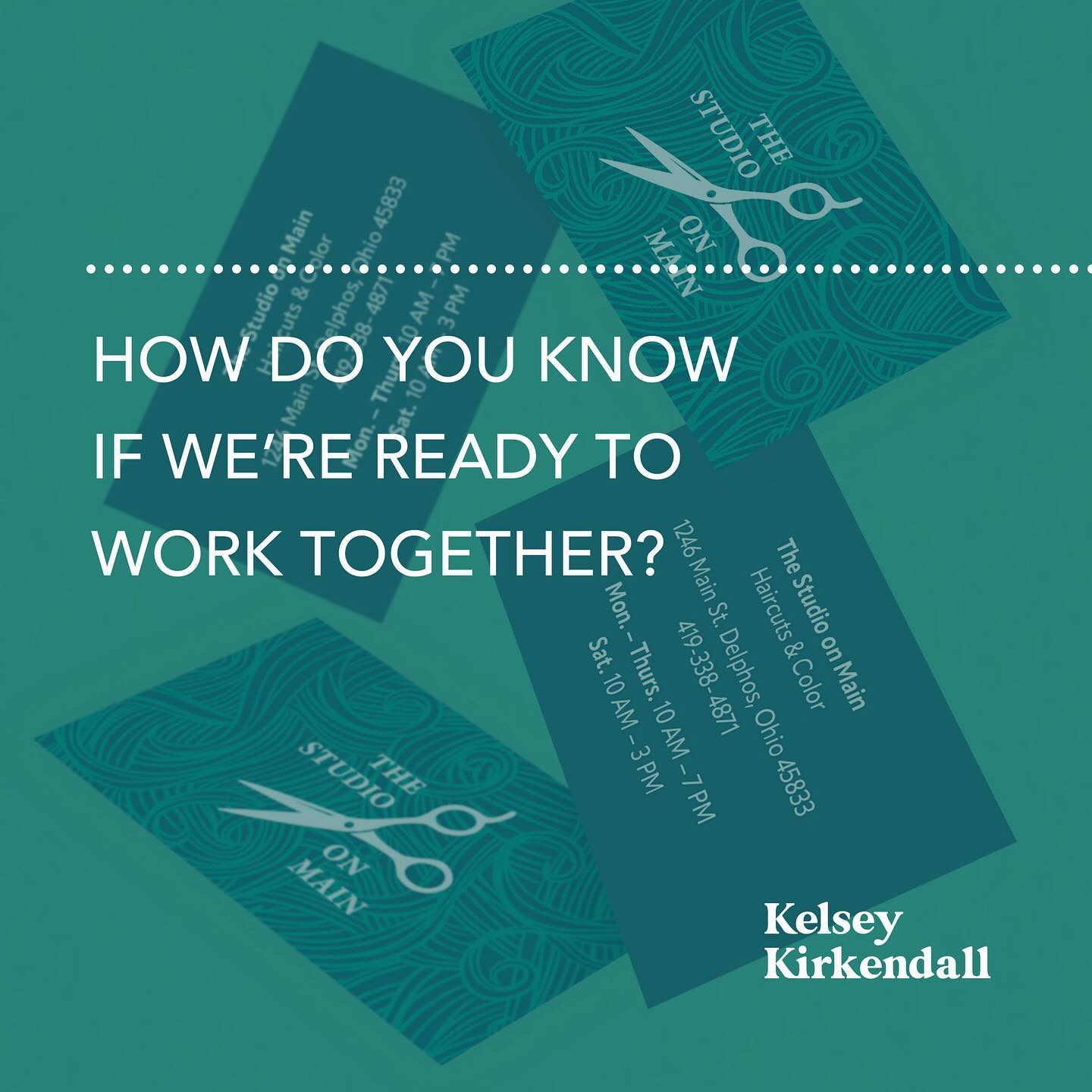 Wondering if your business is ready for a brand or website design? I’ve put together a guide above to see if we’d be a good fit. ⬆️
If you’re ready to take the next steps, DM me or fill out my contact form at DesignsbyKelseyKirkendall.com.
#brandingdesign #smallbusinesslogo #logodesinger #brandidentity #smallbusinesswebsite